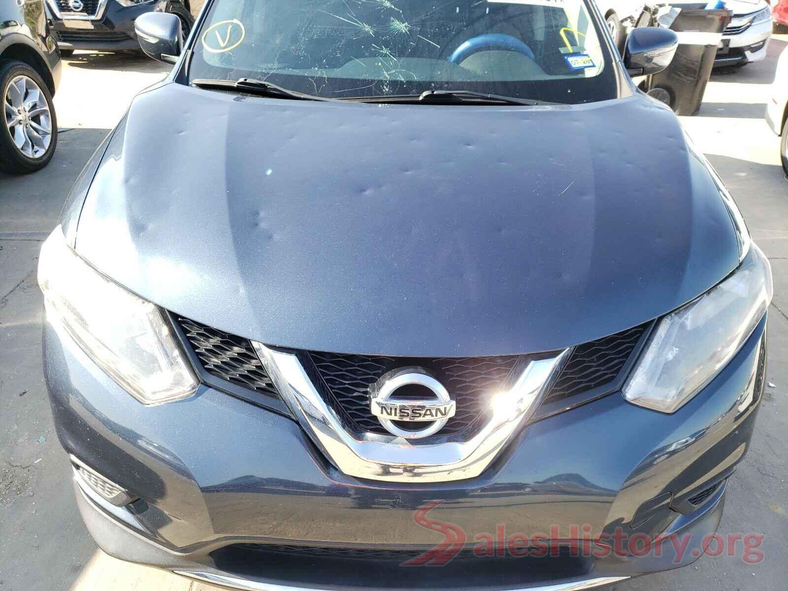 KNMAT2MT8GP594334 2016 NISSAN ROGUE