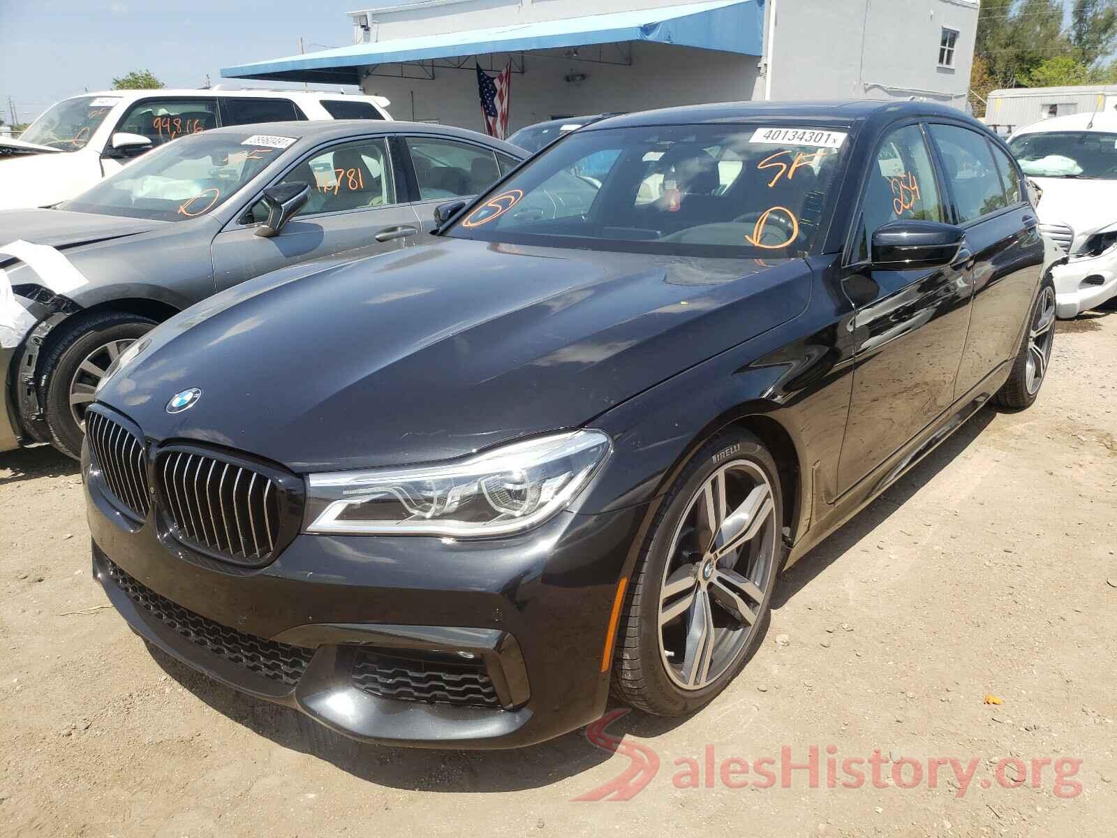 WBA7F0C52KGM25389 2019 BMW 7 SERIES