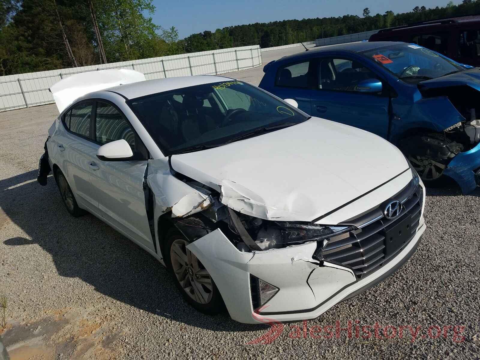 5NPD84LF8KH407345 2019 HYUNDAI ELANTRA