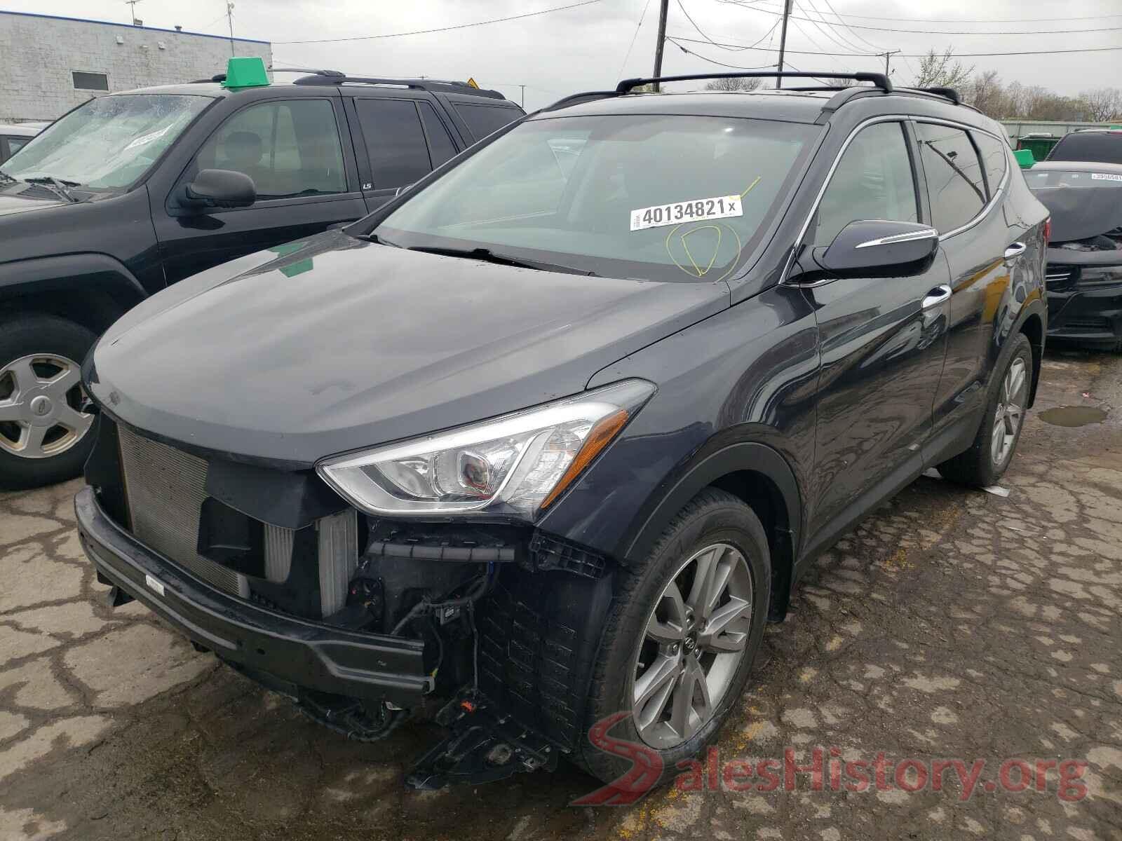 5XYZUDLA4GG308316 2016 HYUNDAI SANTA FE