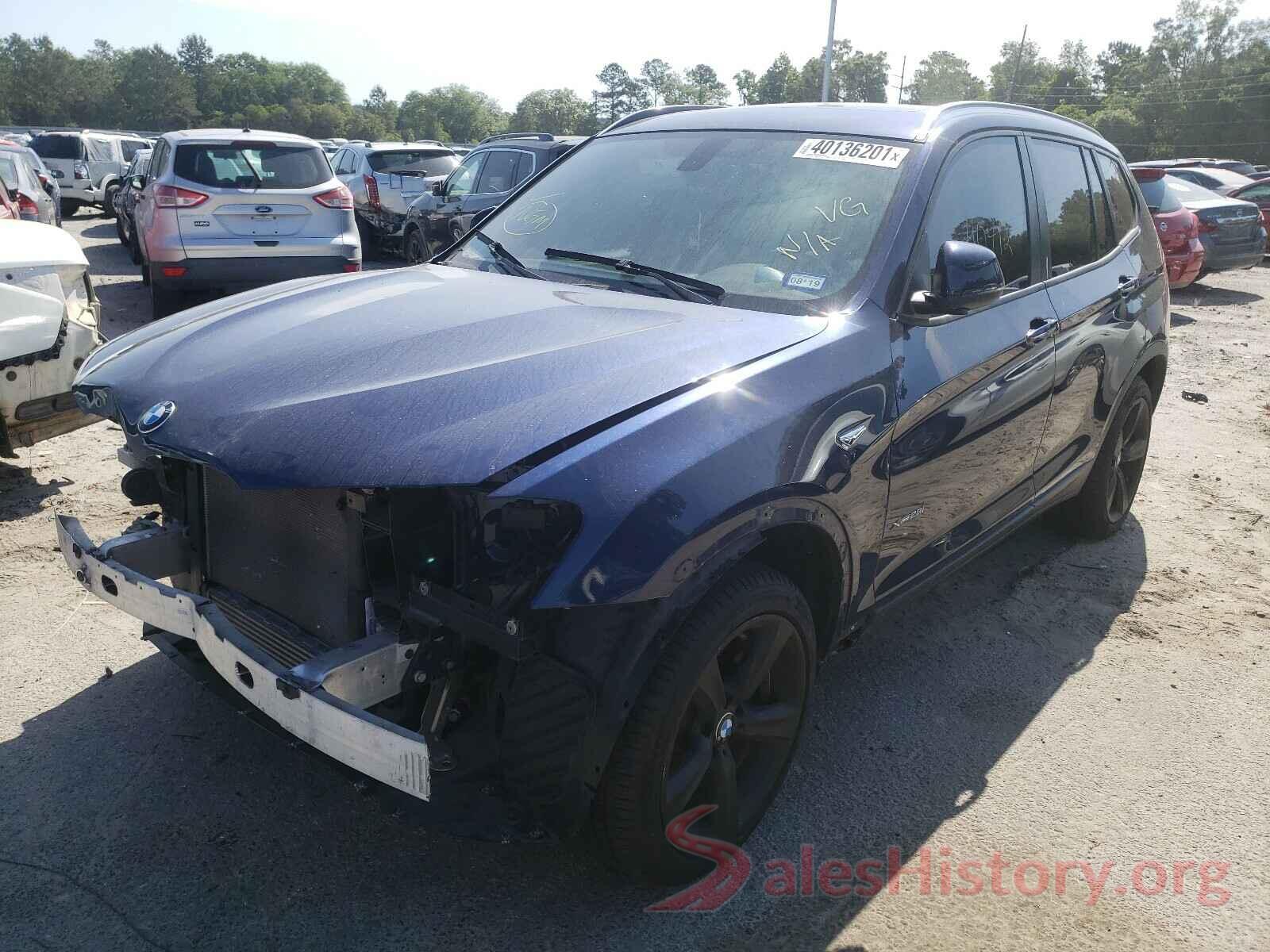 5UXWX9C39H0W78563 2017 BMW X3