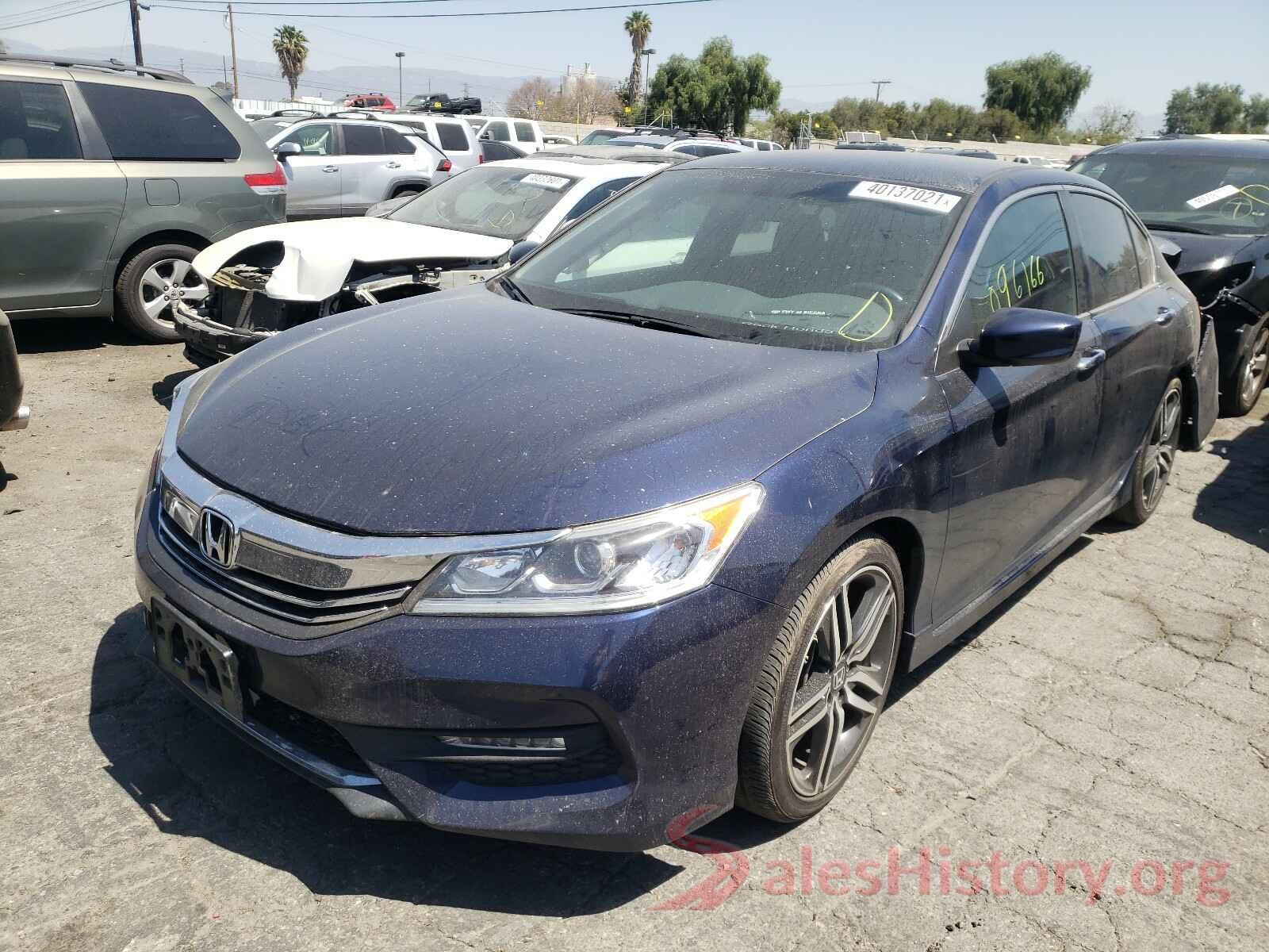 1HGCR2F50GA185836 2016 HONDA ACCORD