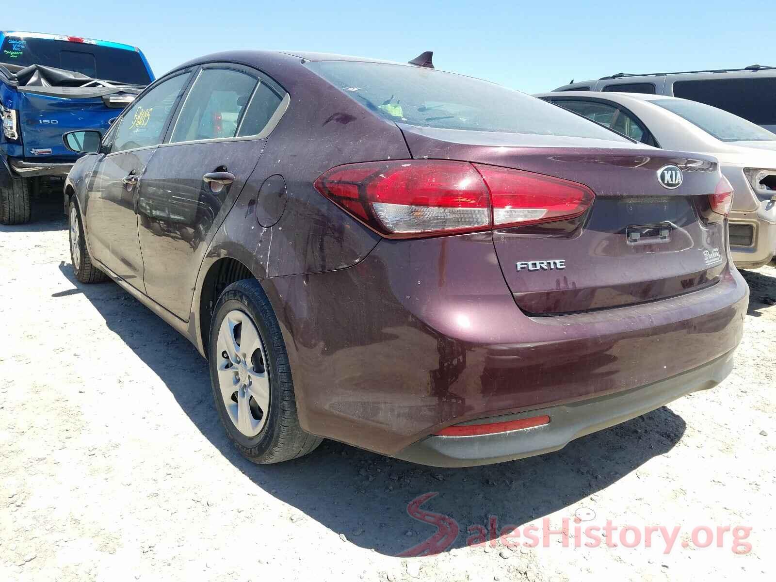 3KPFK4A79HE144026 2017 KIA FORTE