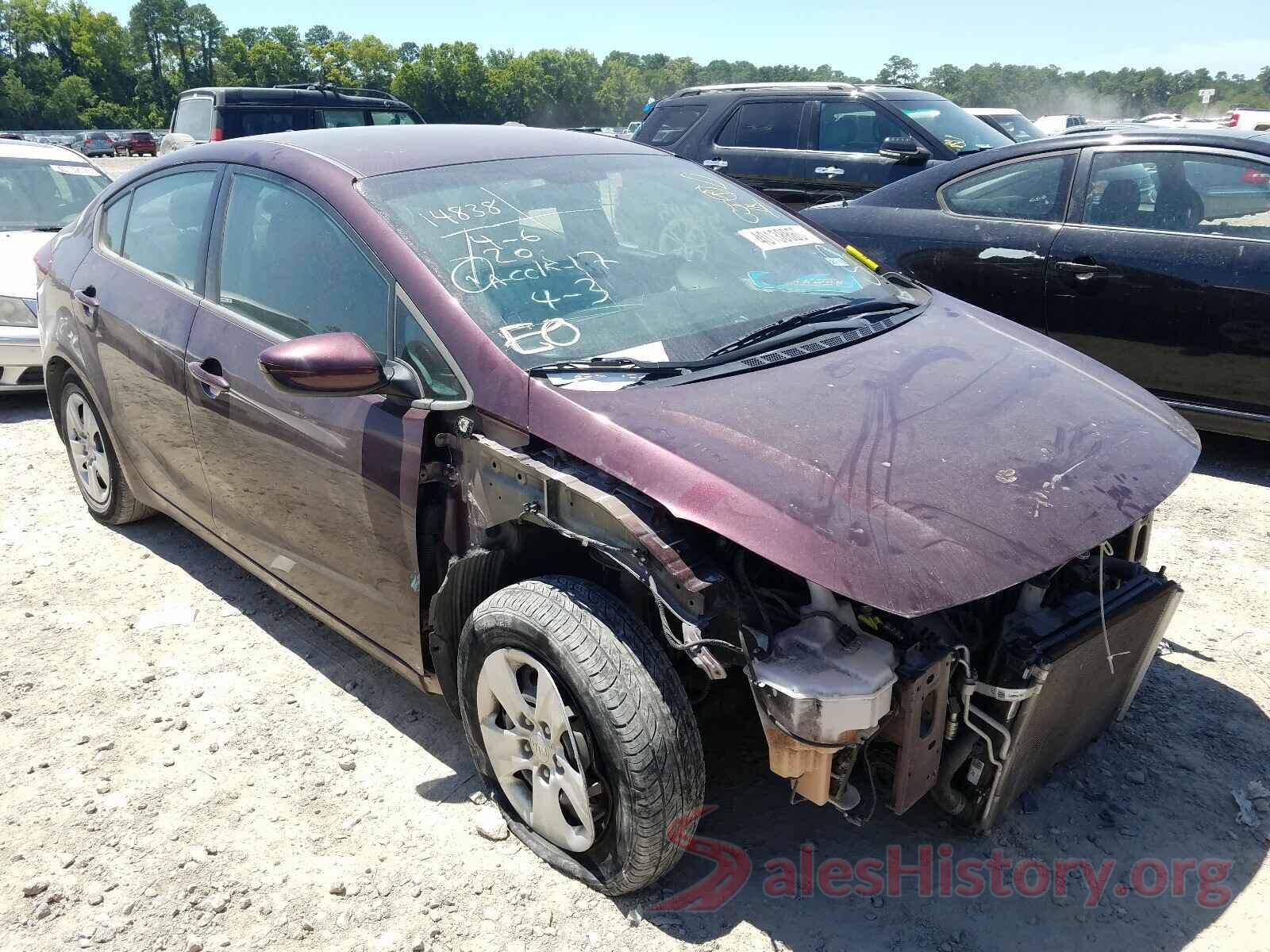 3KPFK4A79HE144026 2017 KIA FORTE