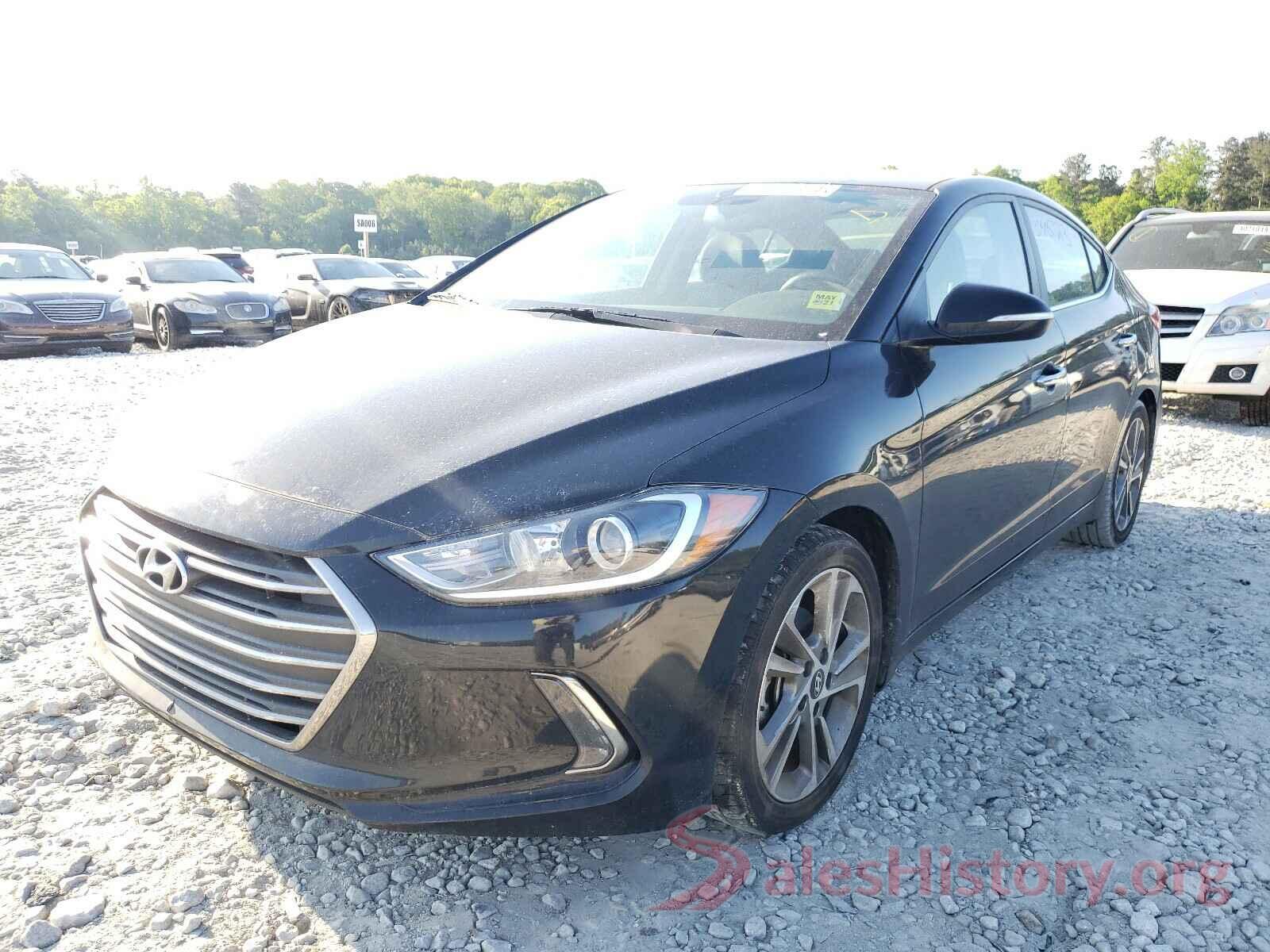 KMHD84LF6HU280153 2017 HYUNDAI ELANTRA