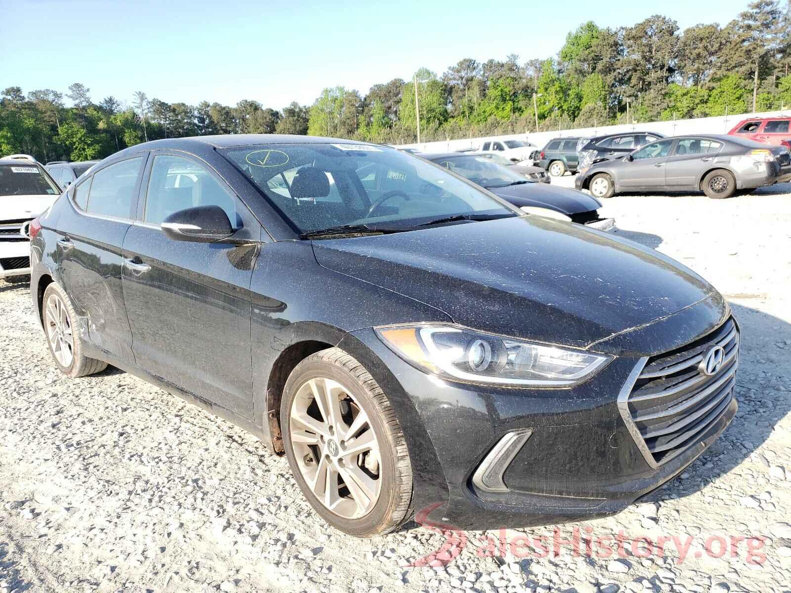 KMHD84LF6HU280153 2017 HYUNDAI ELANTRA