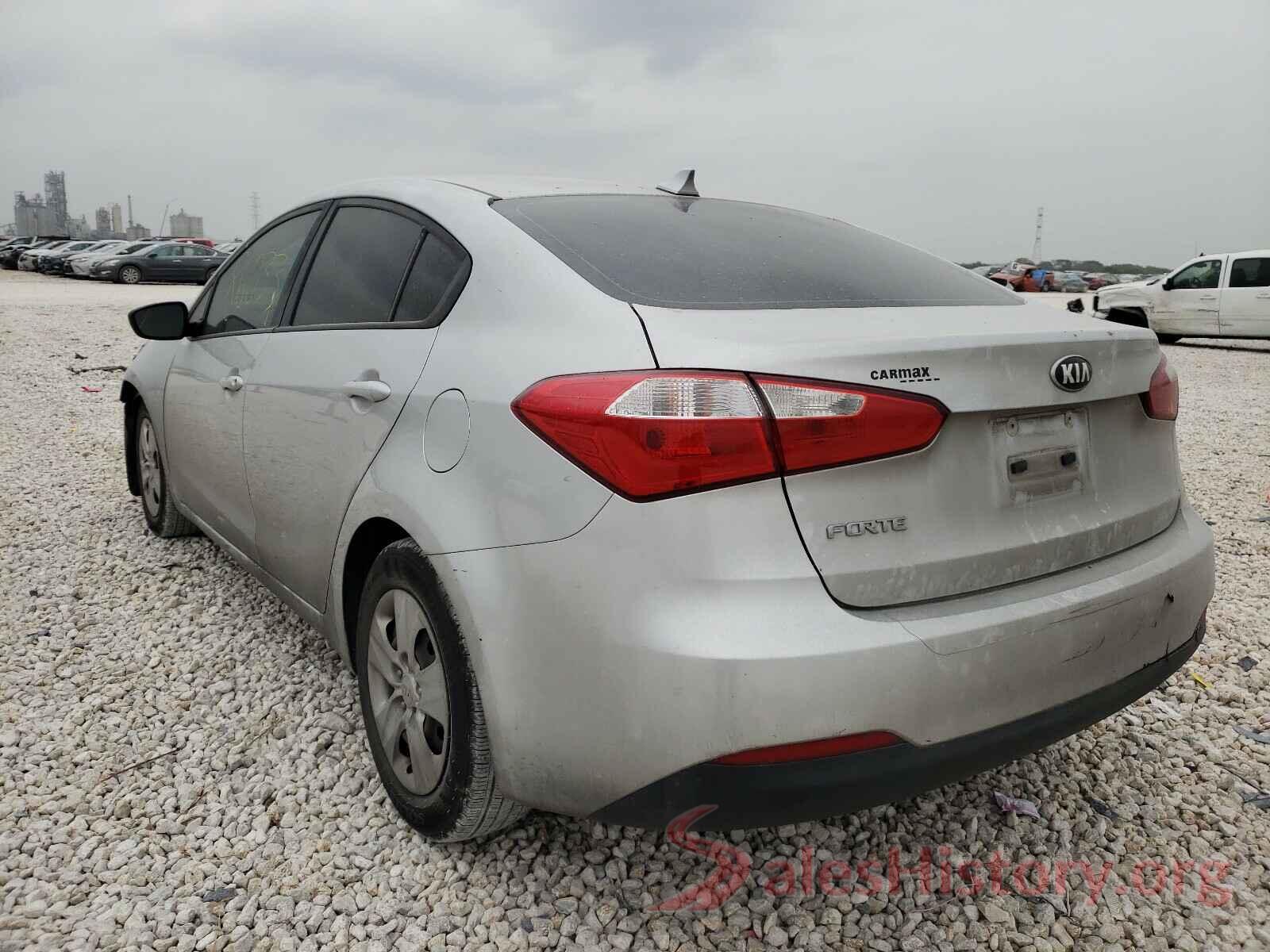 KNAFK4A63G5607955 2016 KIA FORTE