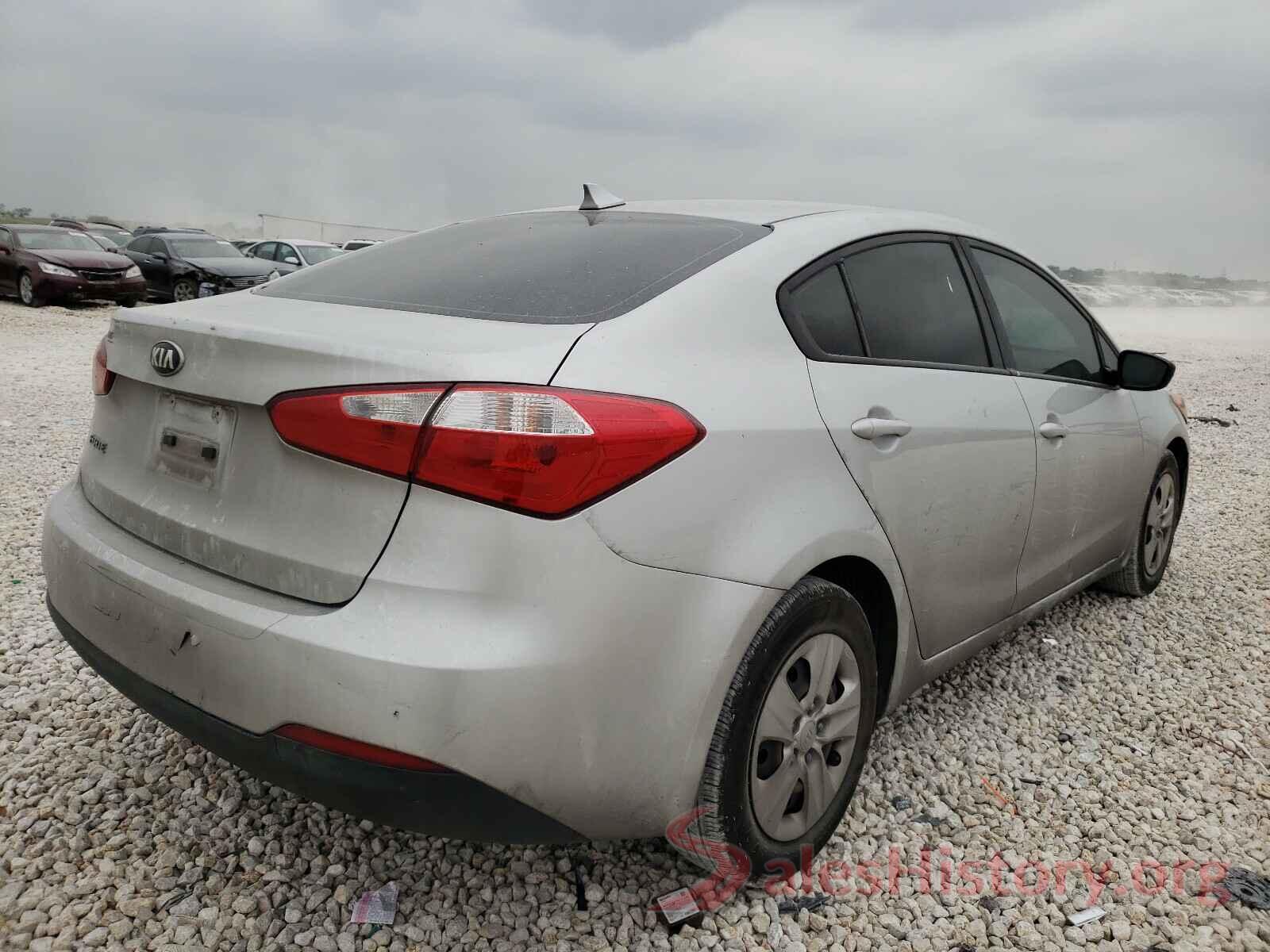 KNAFK4A63G5607955 2016 KIA FORTE