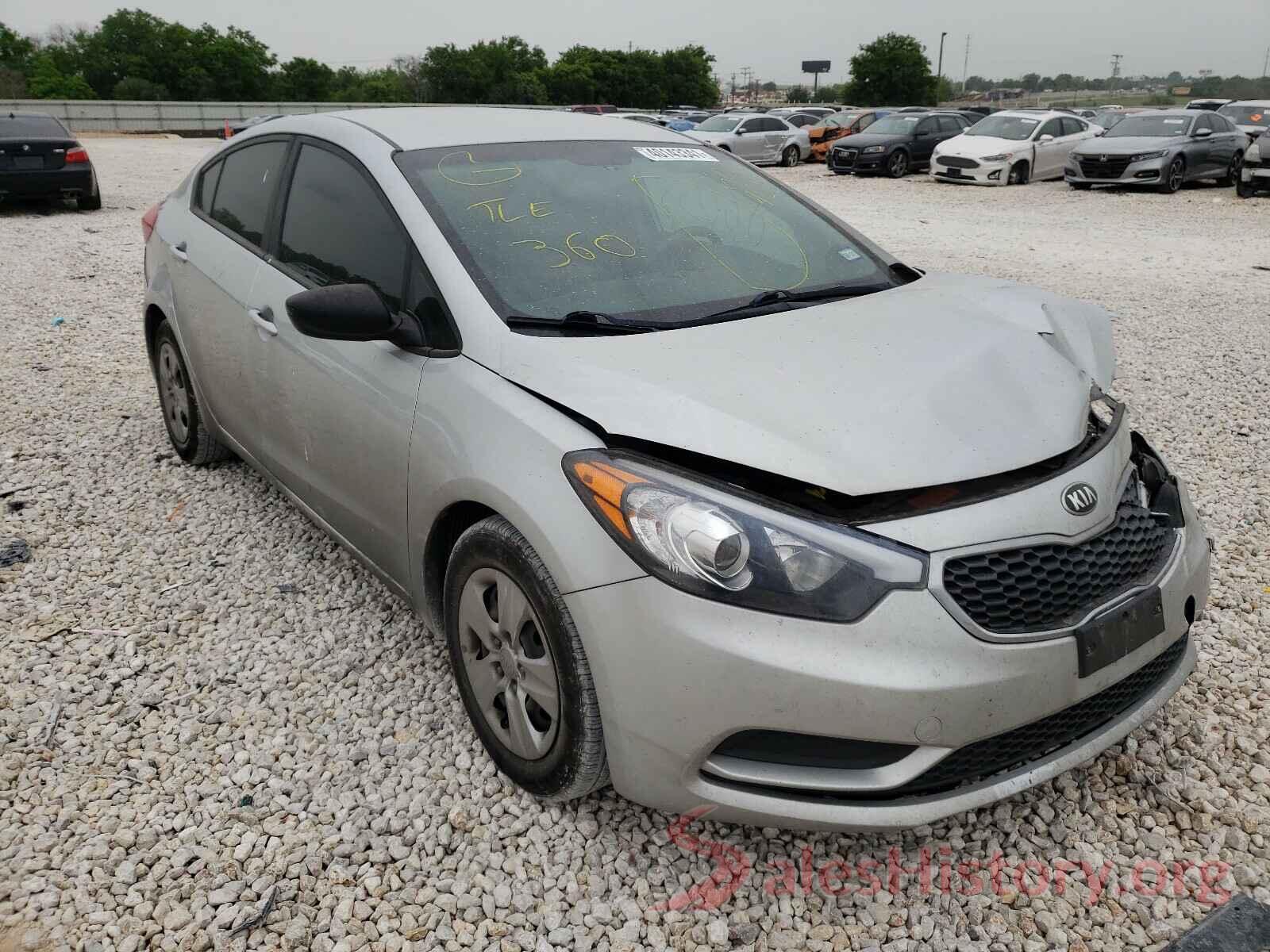 KNAFK4A63G5607955 2016 KIA FORTE