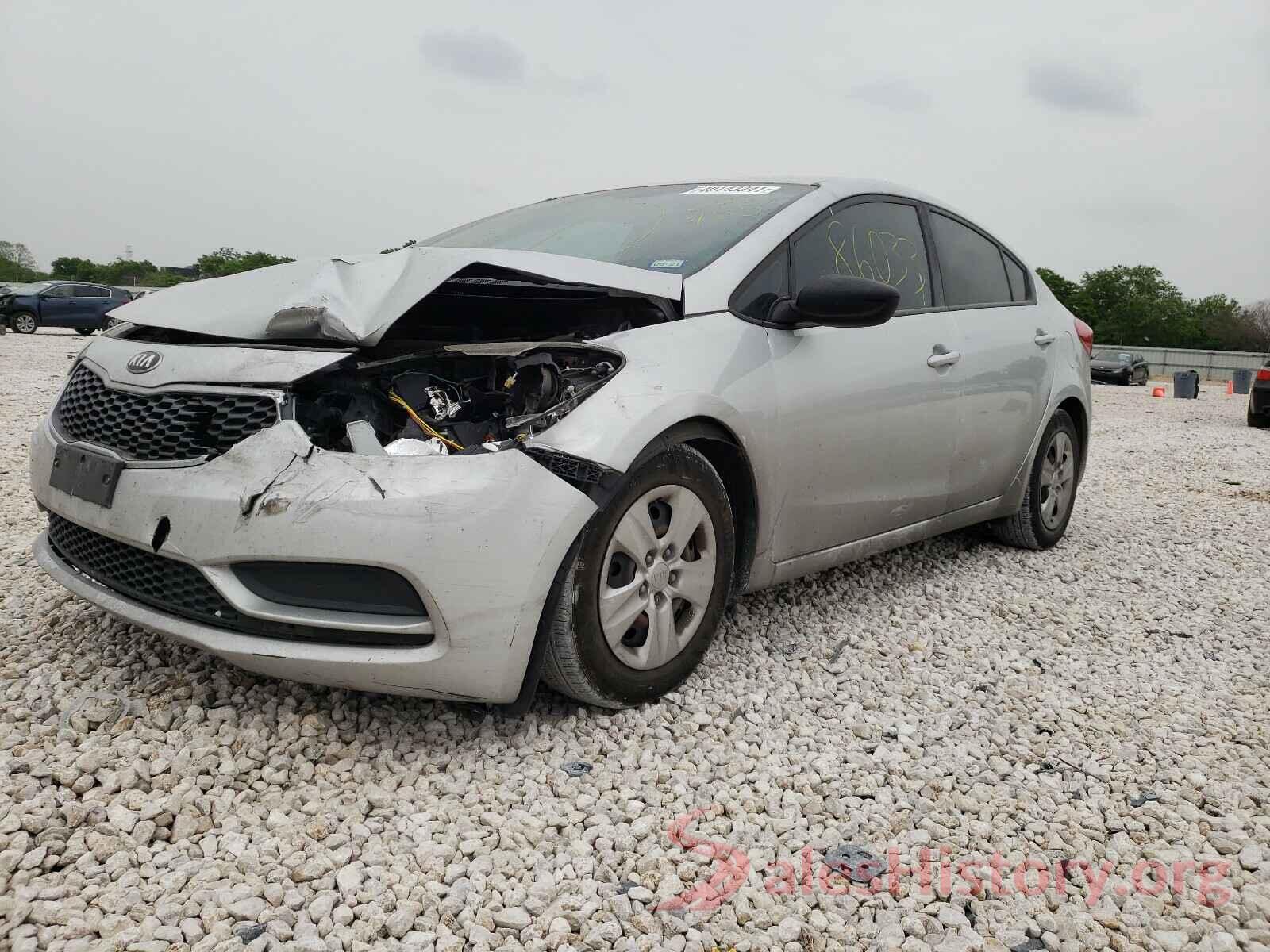 KNAFK4A63G5607955 2016 KIA FORTE