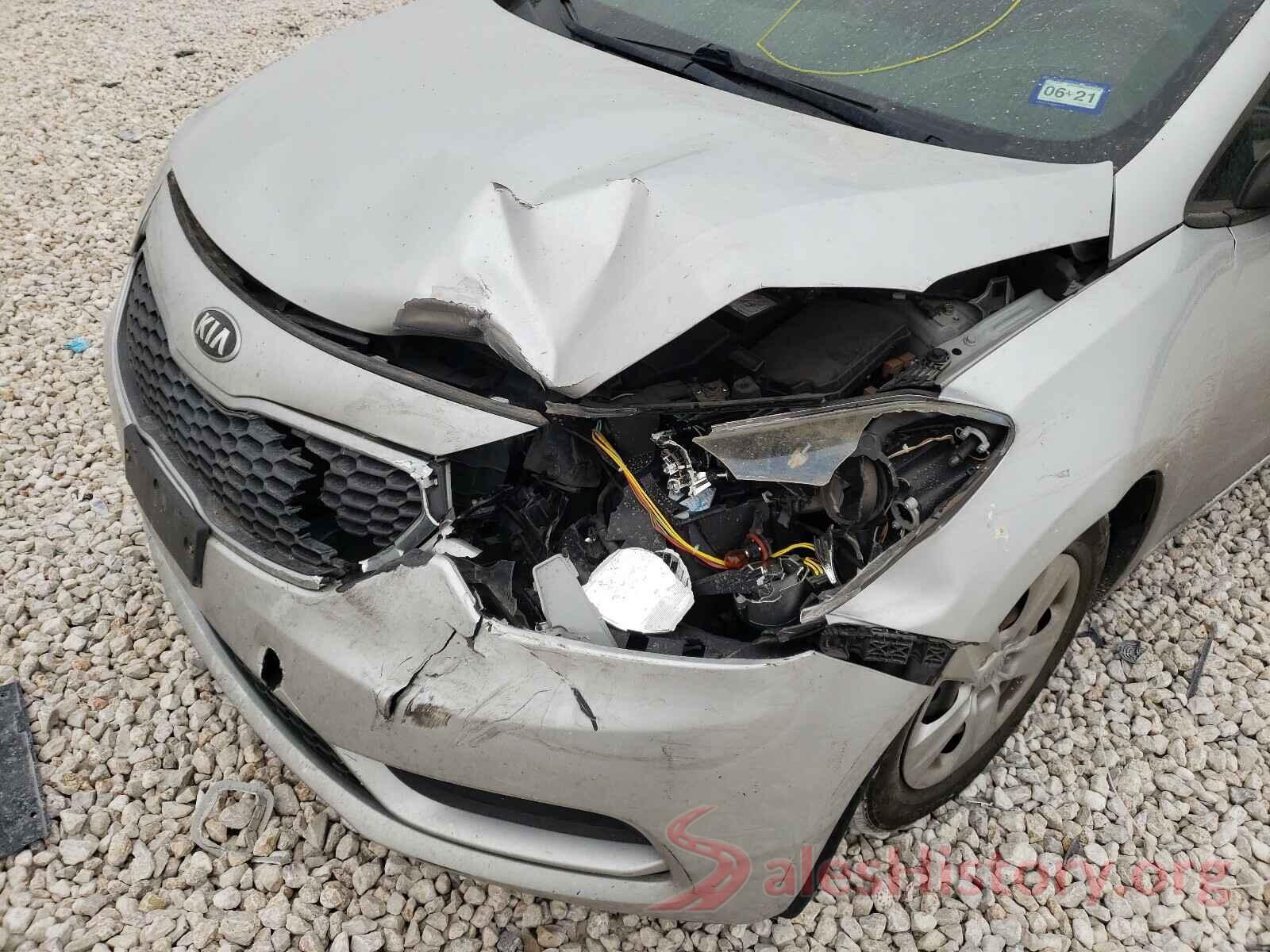 KNAFK4A63G5607955 2016 KIA FORTE