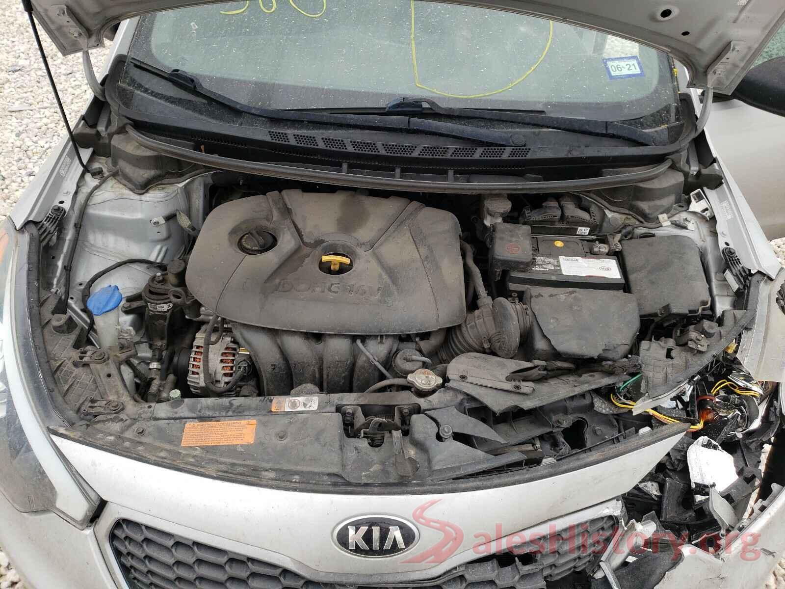 KNAFK4A63G5607955 2016 KIA FORTE