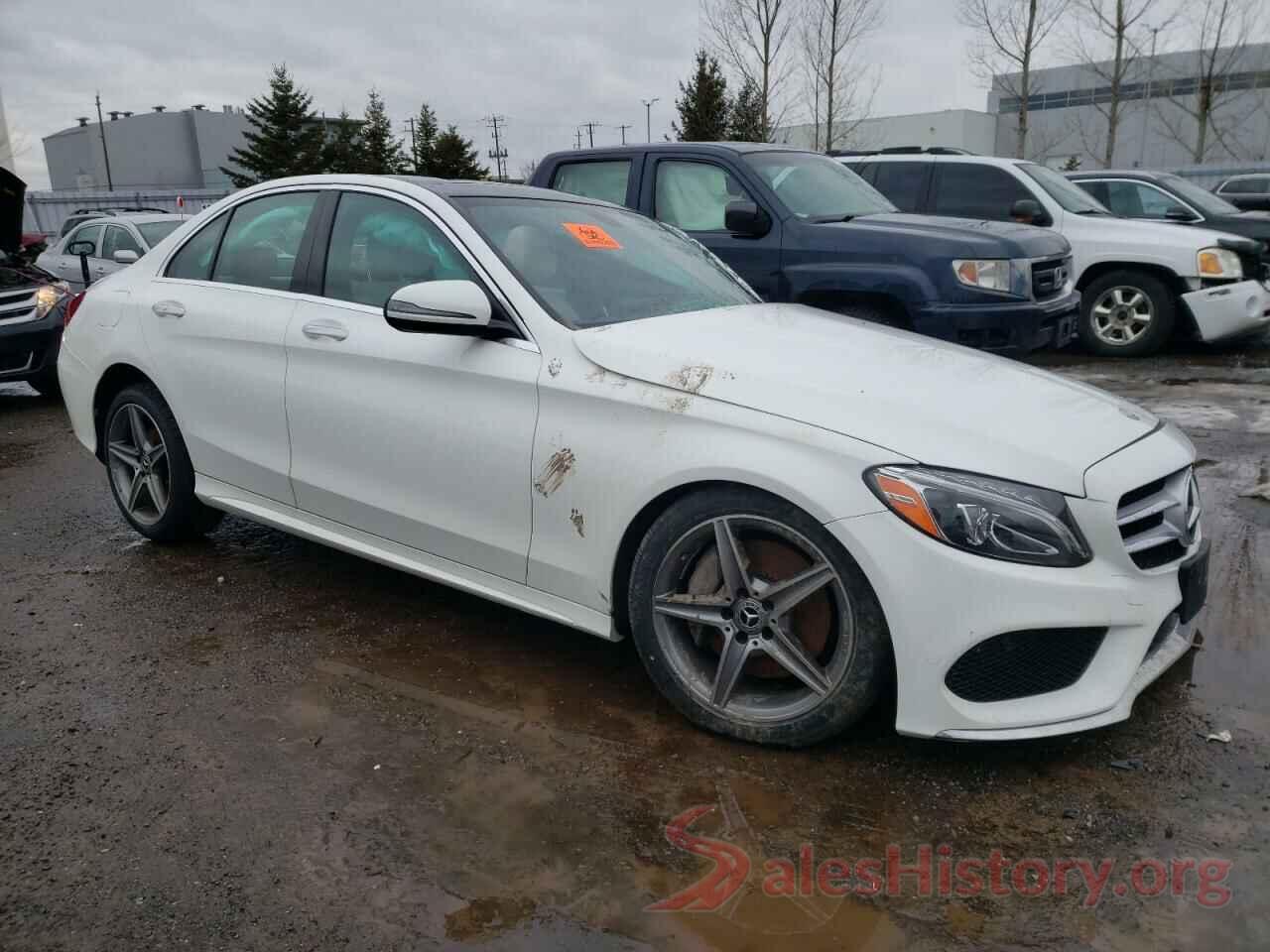 55SWF4KB5JU278134 2018 MERCEDES-BENZ C-CLASS