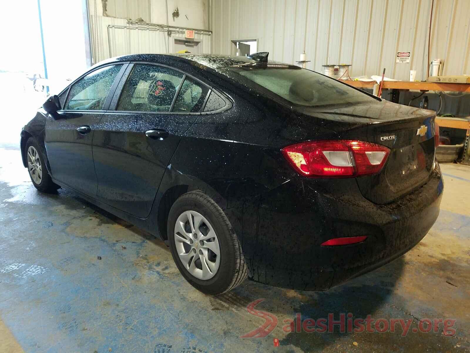 1G1BJ5SM7K7102014 2019 CHEVROLET CRUZE