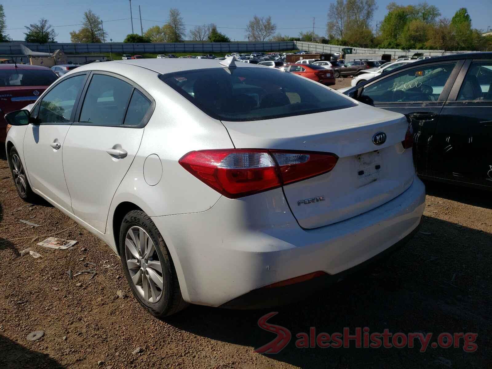 KNAFX4A66G5551009 2016 KIA FORTE