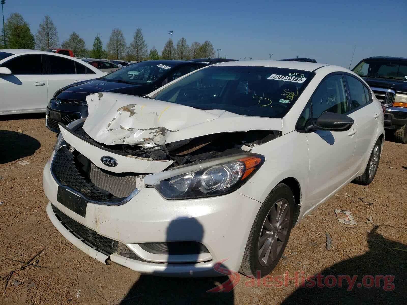 KNAFX4A66G5551009 2016 KIA FORTE