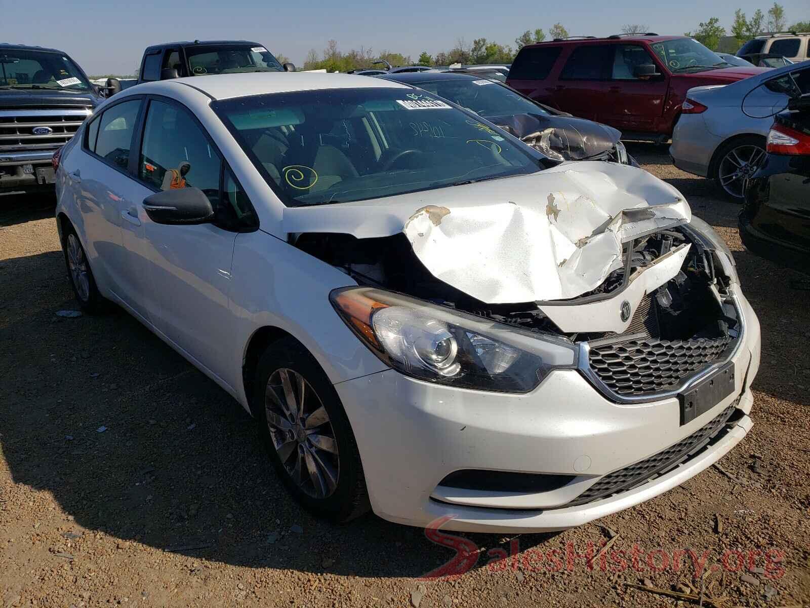 KNAFX4A66G5551009 2016 KIA FORTE