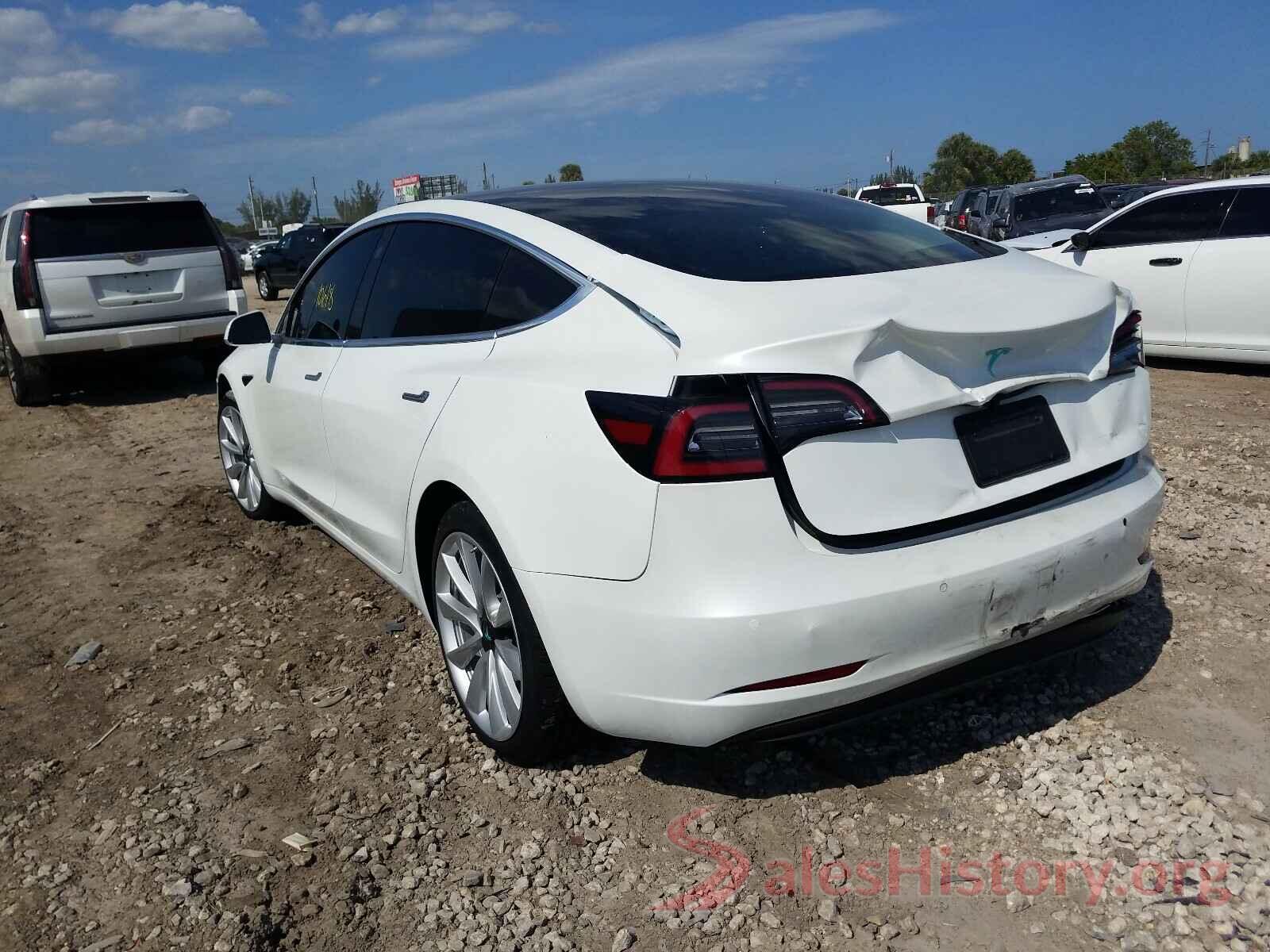 5YJ3E1EA6LF590927 2020 TESLA MODEL 3