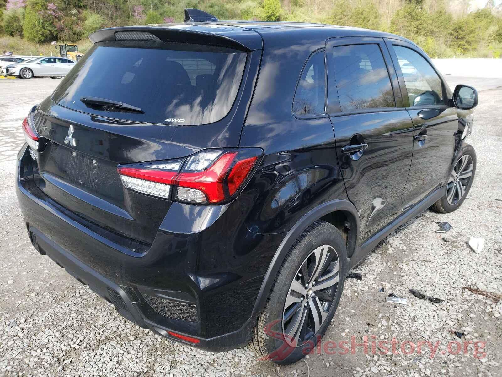 JA4AR3AU7LU013106 2020 MITSUBISHI OUTLANDER