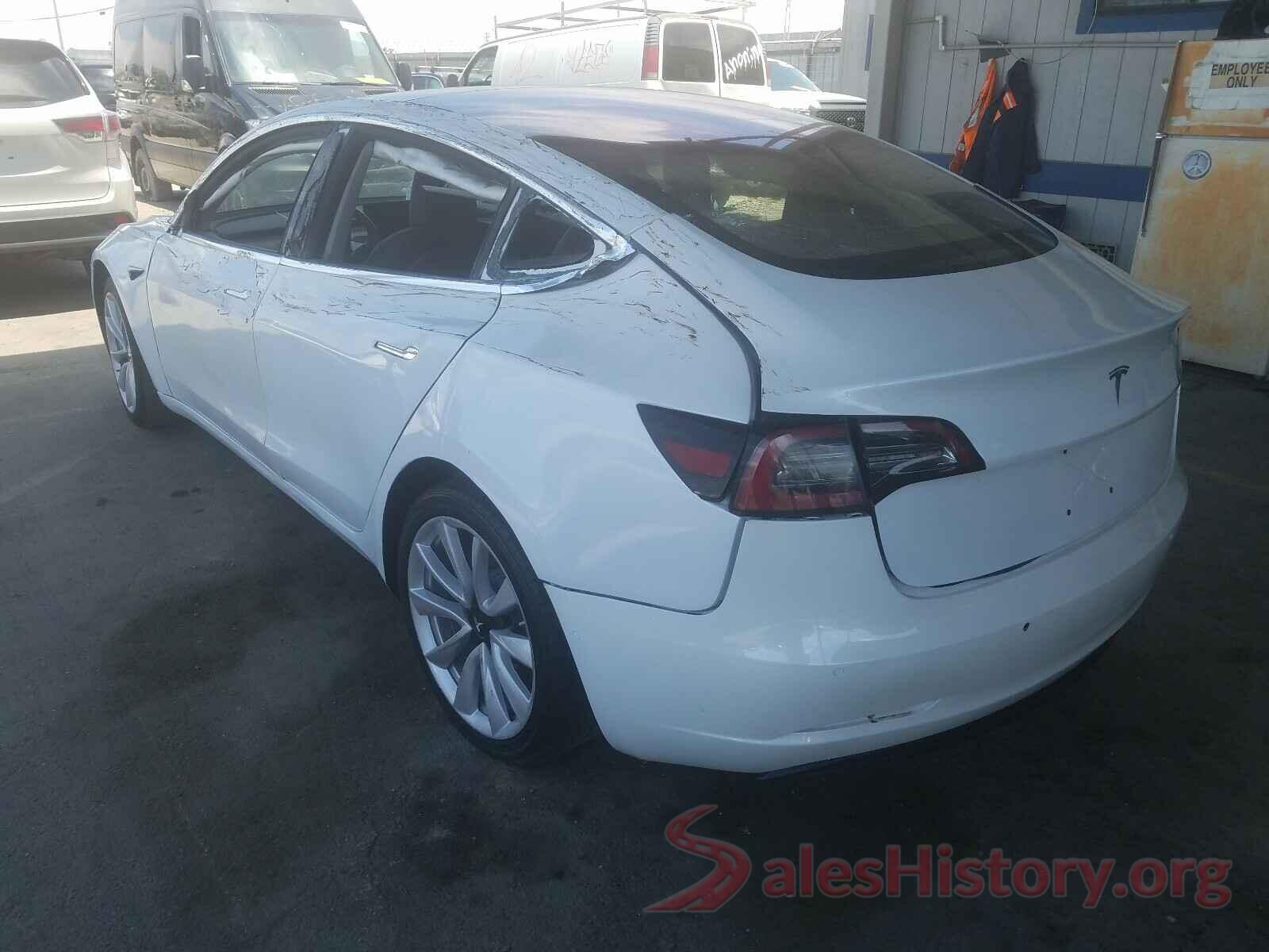 5YJ3E1EA8JF011255 2018 TESLA MODEL 3