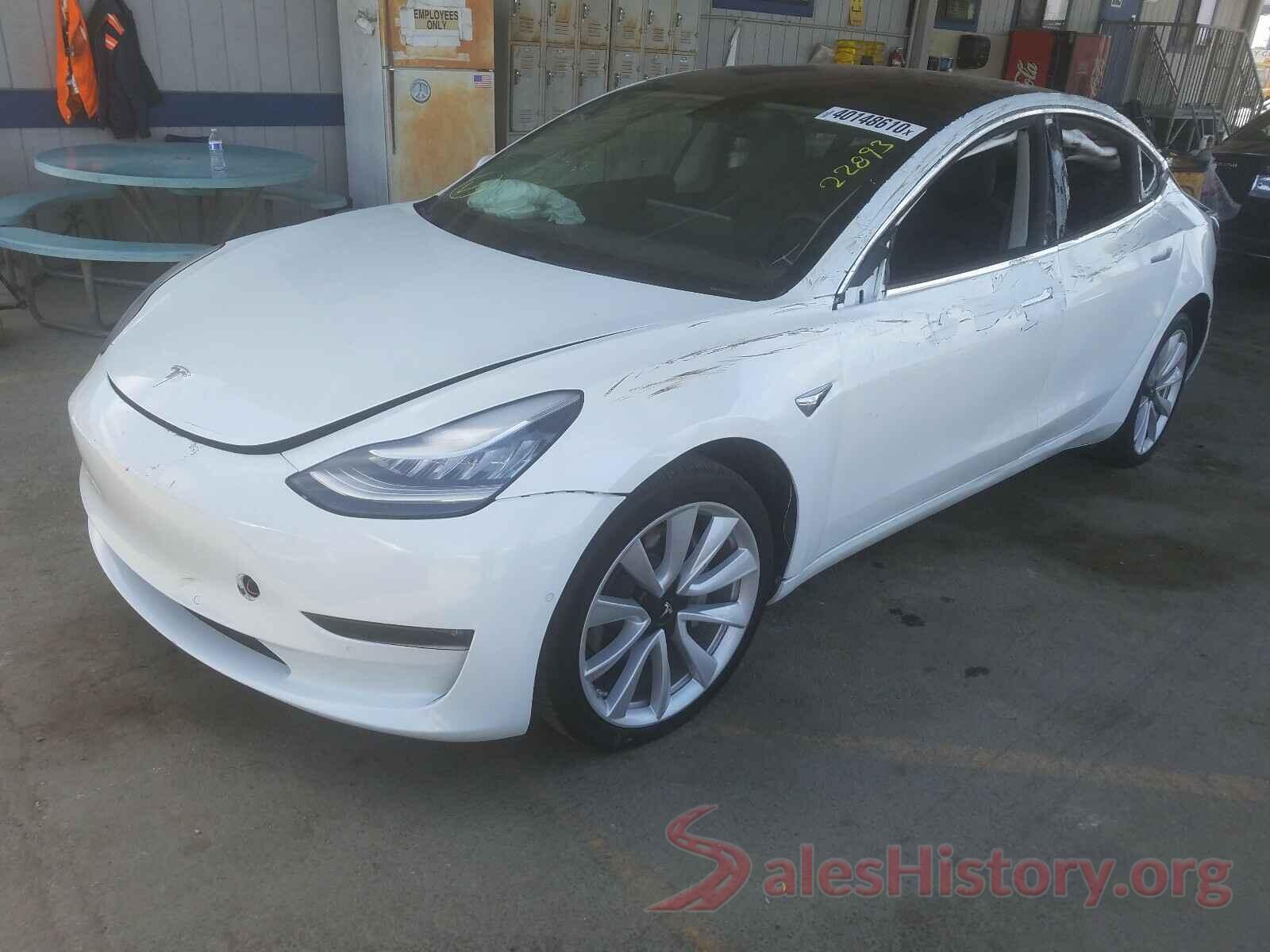 5YJ3E1EA8JF011255 2018 TESLA MODEL 3