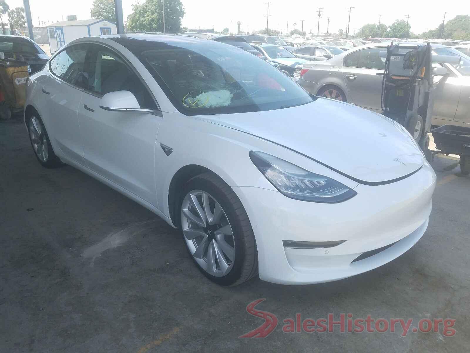 5YJ3E1EA8JF011255 2018 TESLA MODEL 3