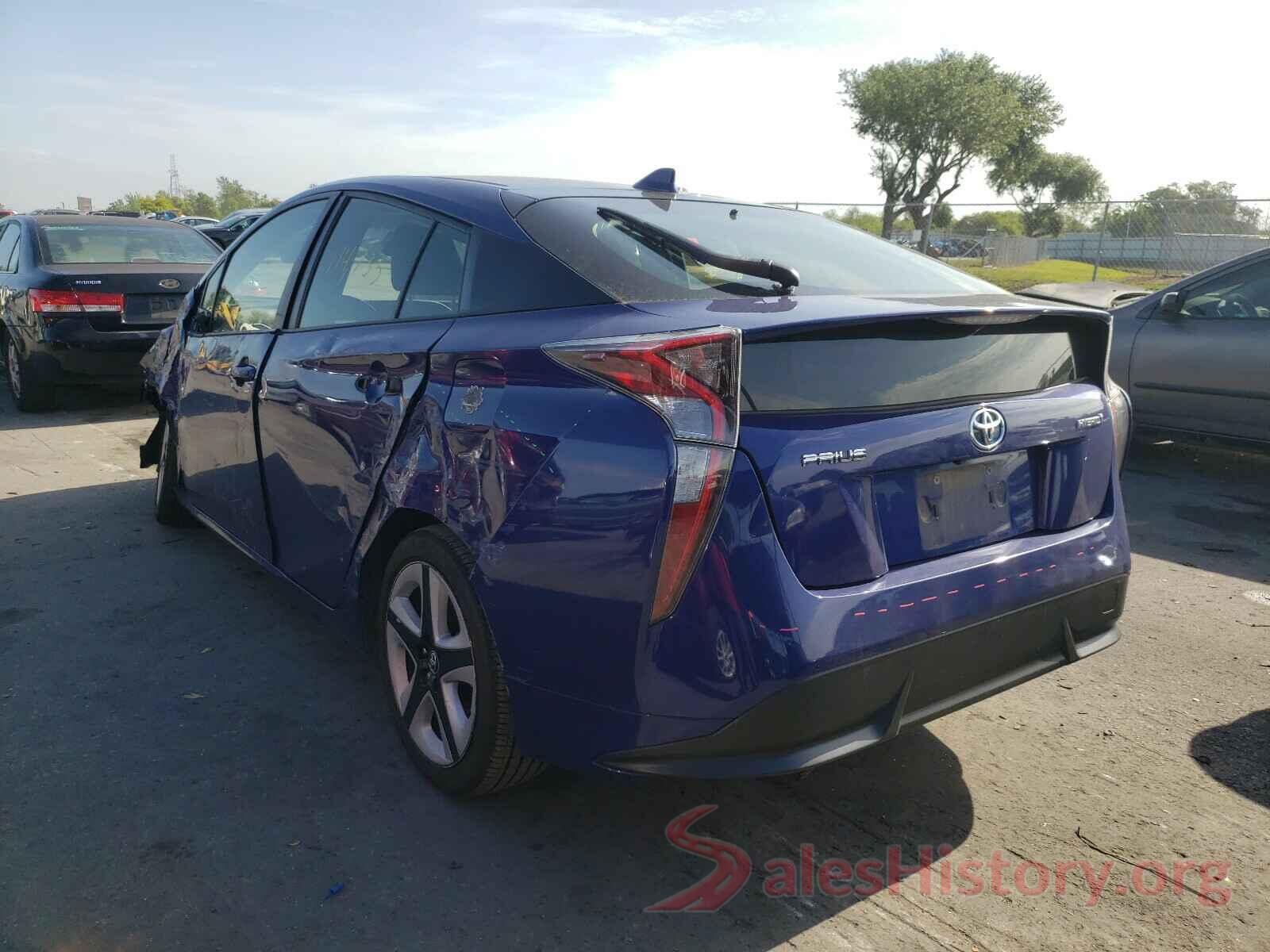 JTDKARFU4G3513202 2016 TOYOTA PRIUS