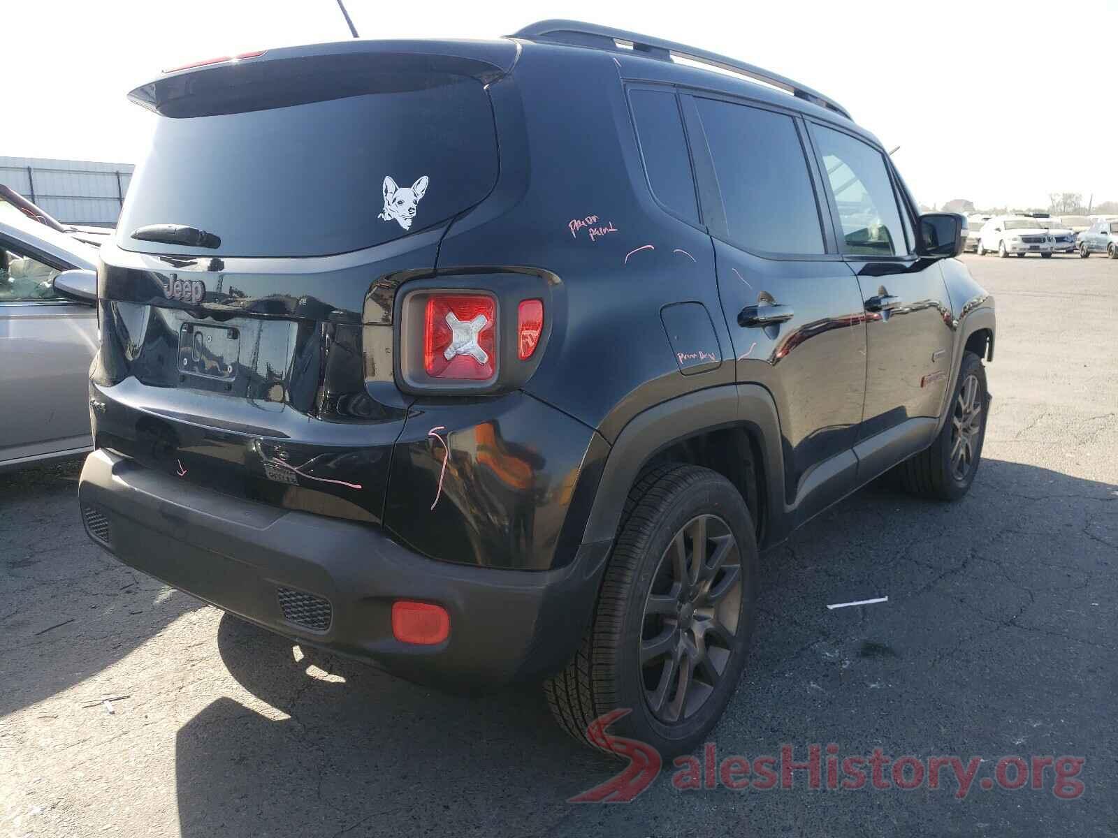 ZACCJBBT4GPC96156 2016 JEEP RENEGADE