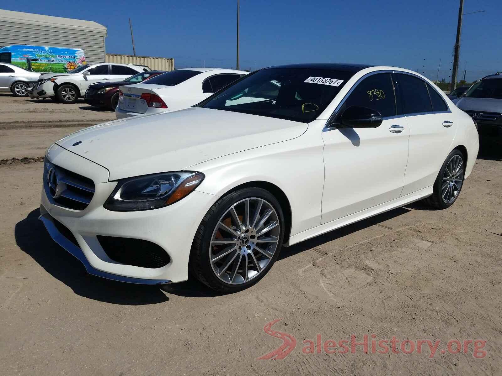 55SWF4JB1JU239011 2018 MERCEDES-BENZ C CLASS