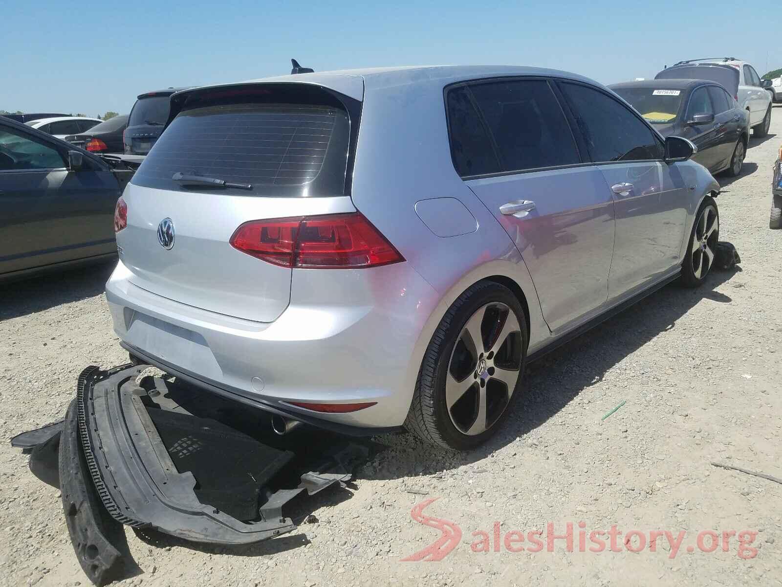 3VW4T7AU9GM019587 2016 VOLKSWAGEN GTI