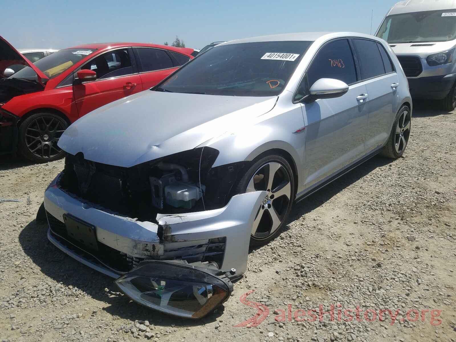 3VW4T7AU9GM019587 2016 VOLKSWAGEN GTI