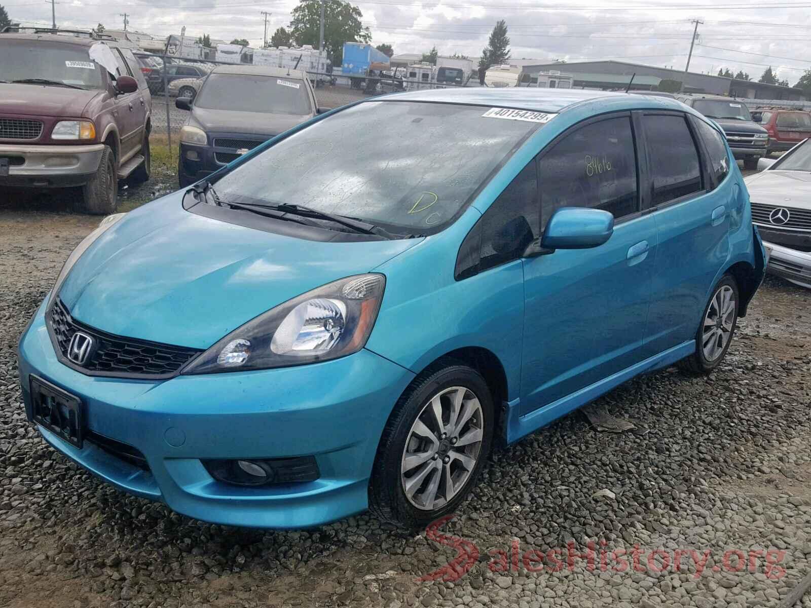 JHMGE8H52CC011307 2012 HONDA FIT SPORT