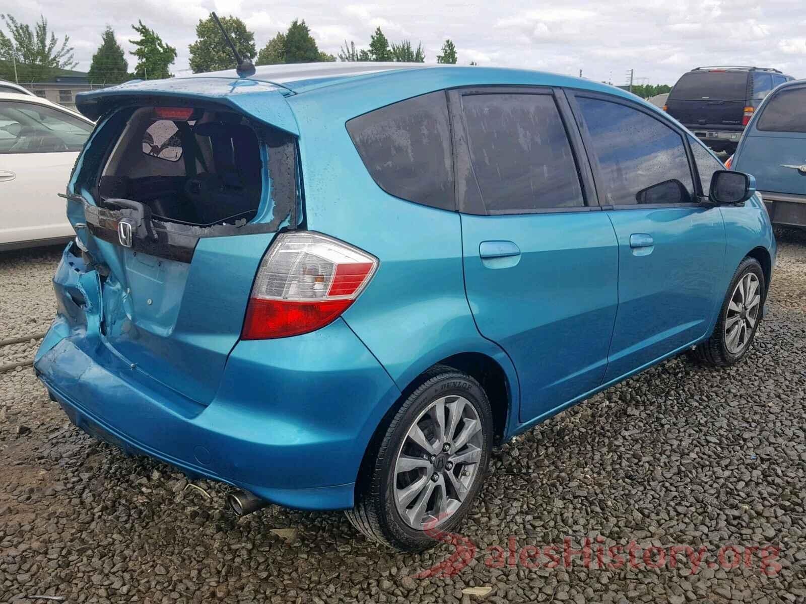 JHMGE8H52CC011307 2012 HONDA FIT SPORT