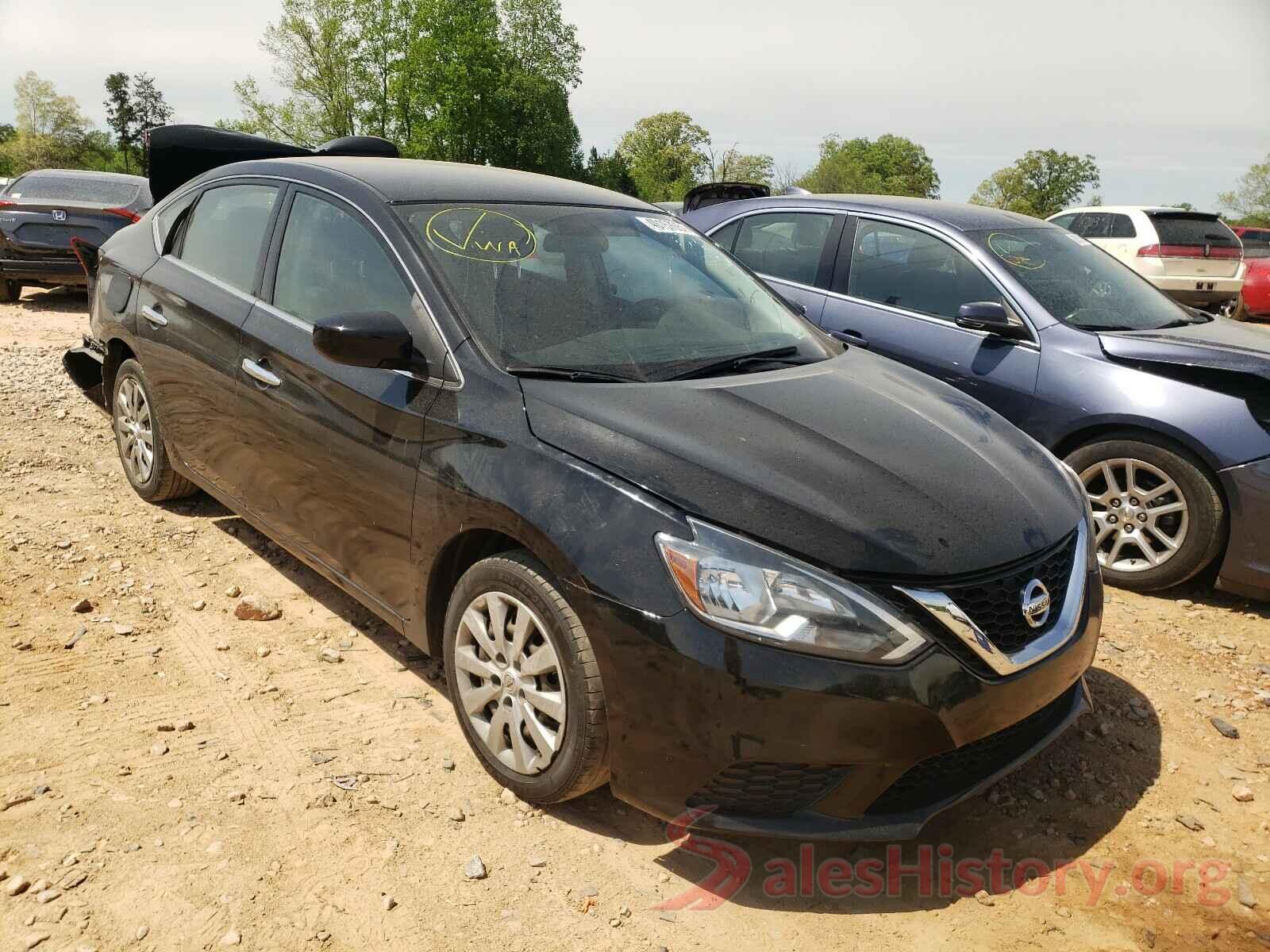 3N1AB7AP0HY346461 2017 NISSAN SENTRA