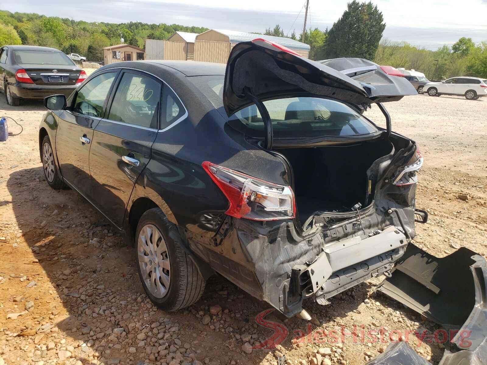 3N1AB7AP0HY346461 2017 NISSAN SENTRA