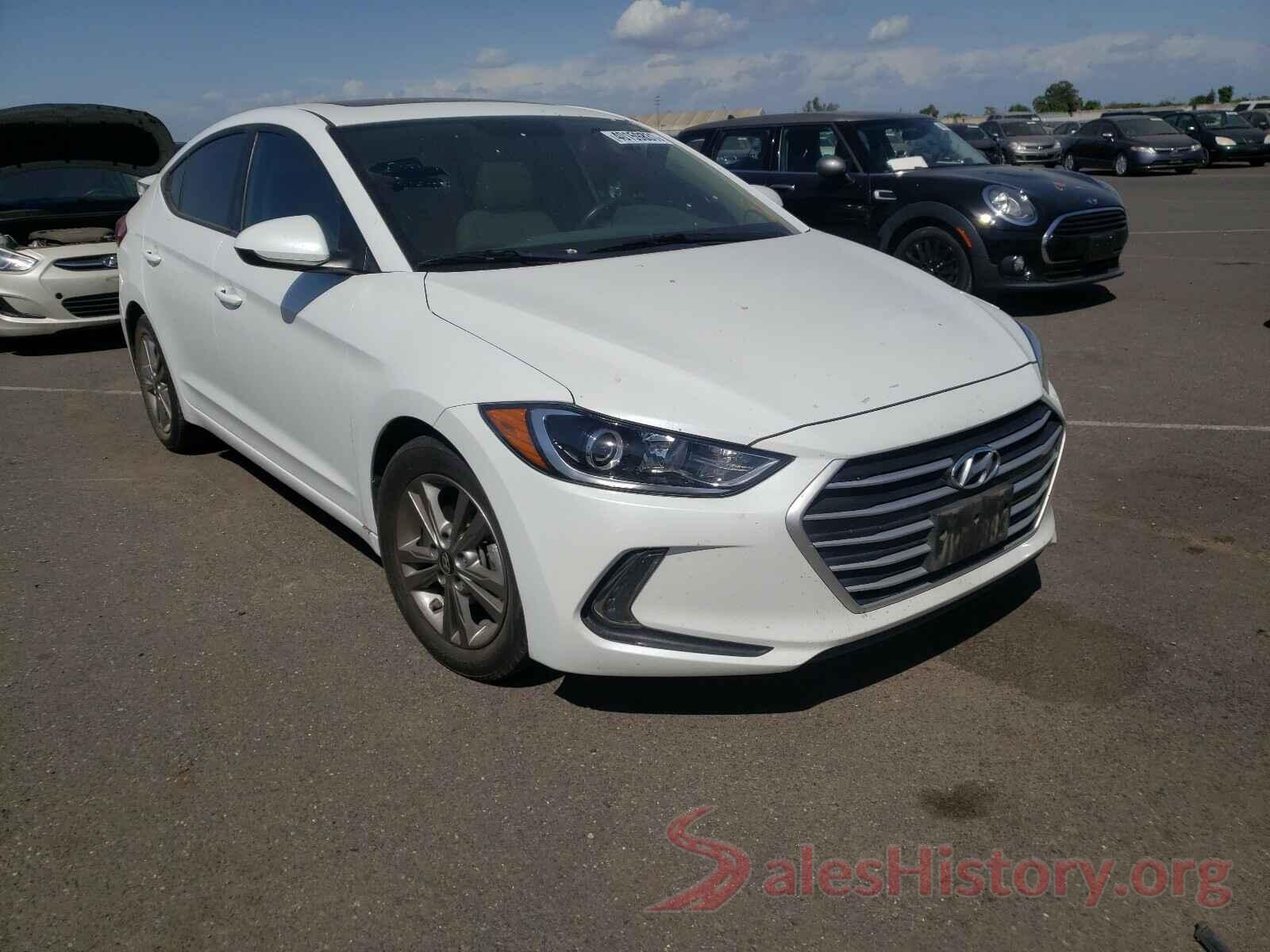 5NPD84LF7HH168198 2017 HYUNDAI ELANTRA