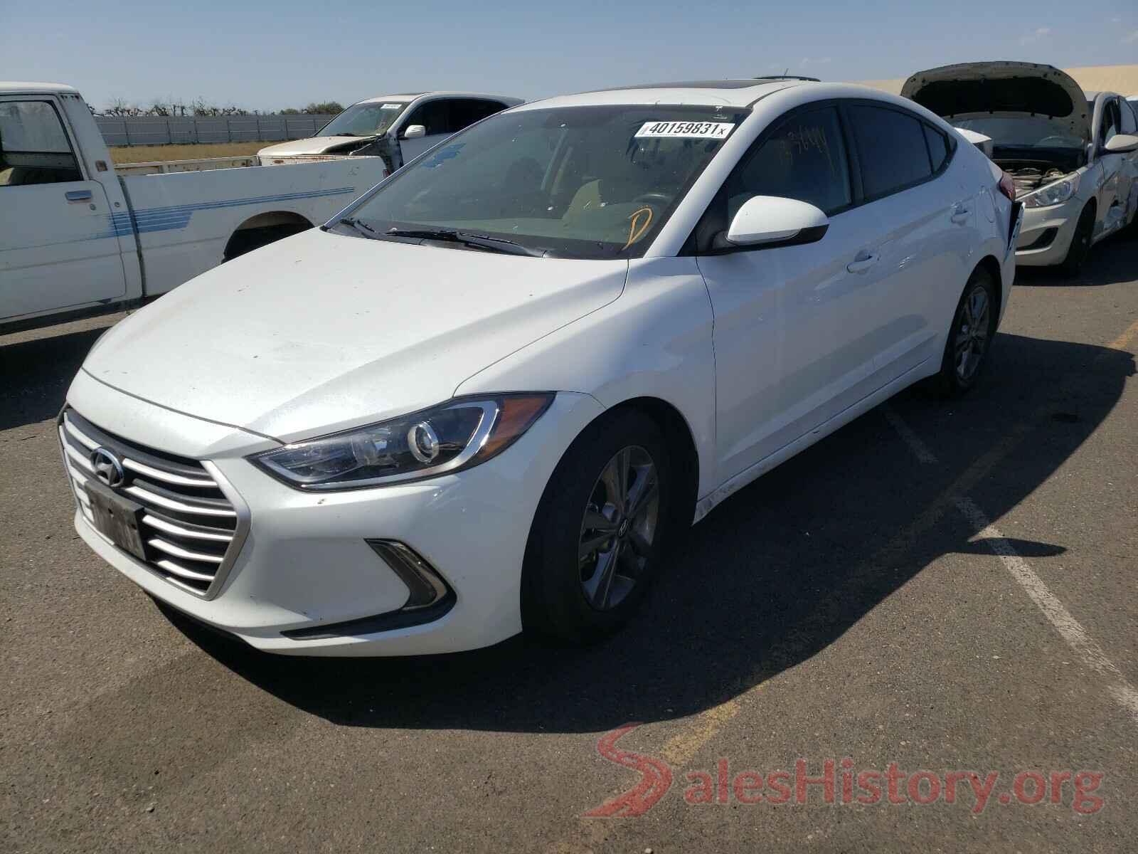 5NPD84LF7HH168198 2017 HYUNDAI ELANTRA