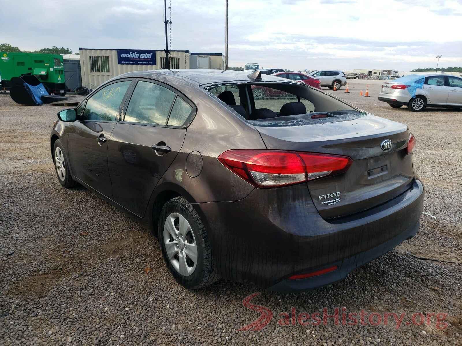 3KPFK4A74HE047607 2017 KIA FORTE