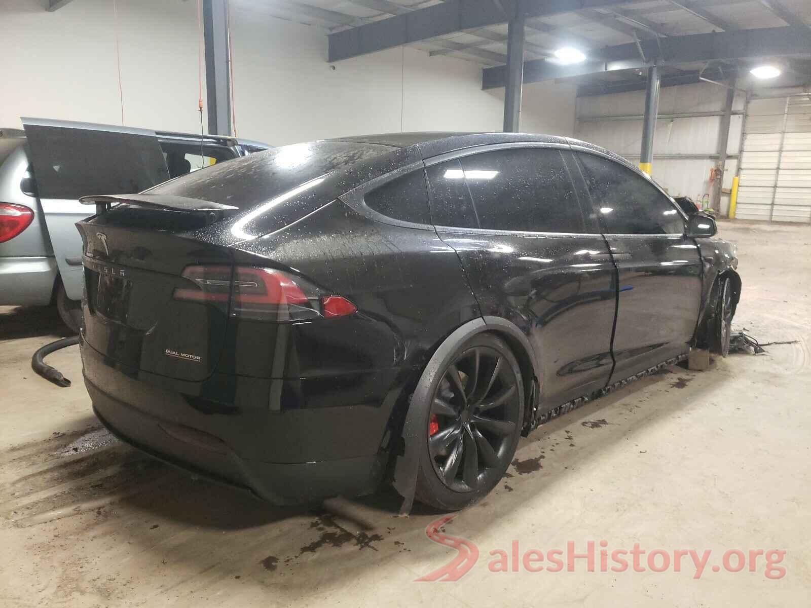 5YJXCBE40LF300043 2020 TESLA MODEL X