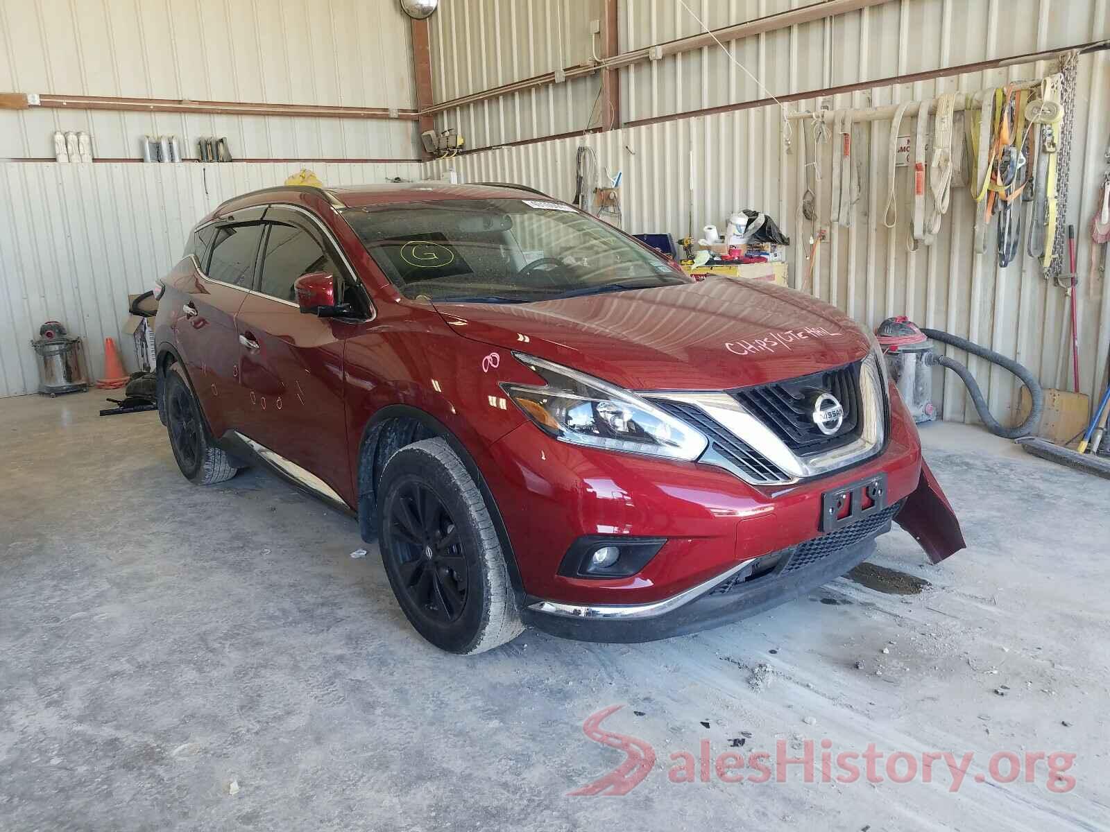 5N1AZ2MG9JN203353 2018 NISSAN MURANO