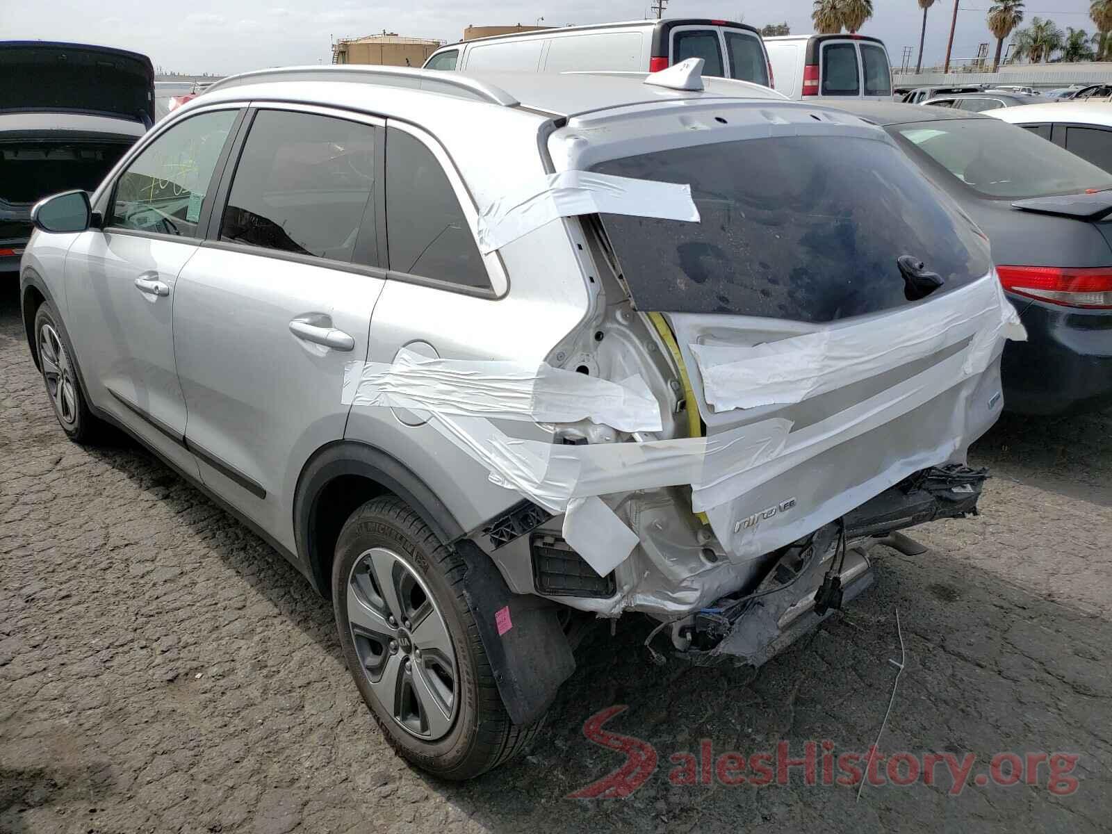 KNDCB3LC2L5369206 2020 KIA NIRO