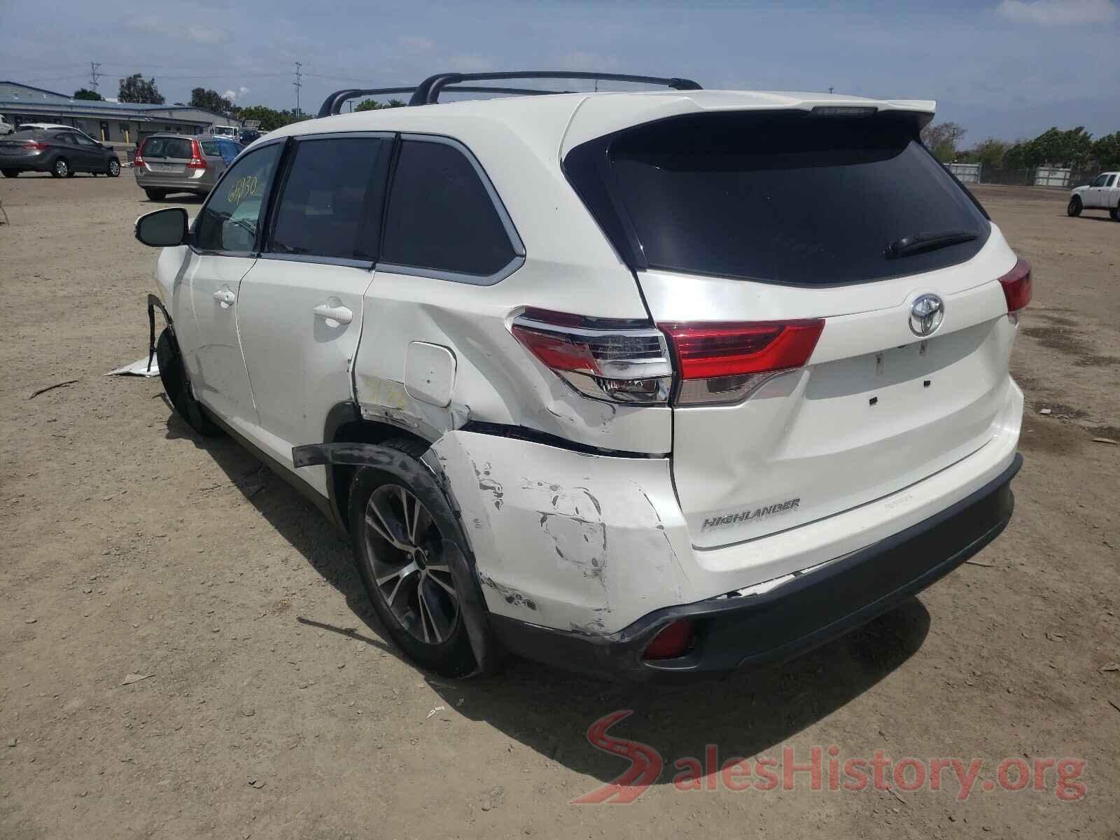 5TDZARFHXKS049521 2019 TOYOTA HIGHLANDER