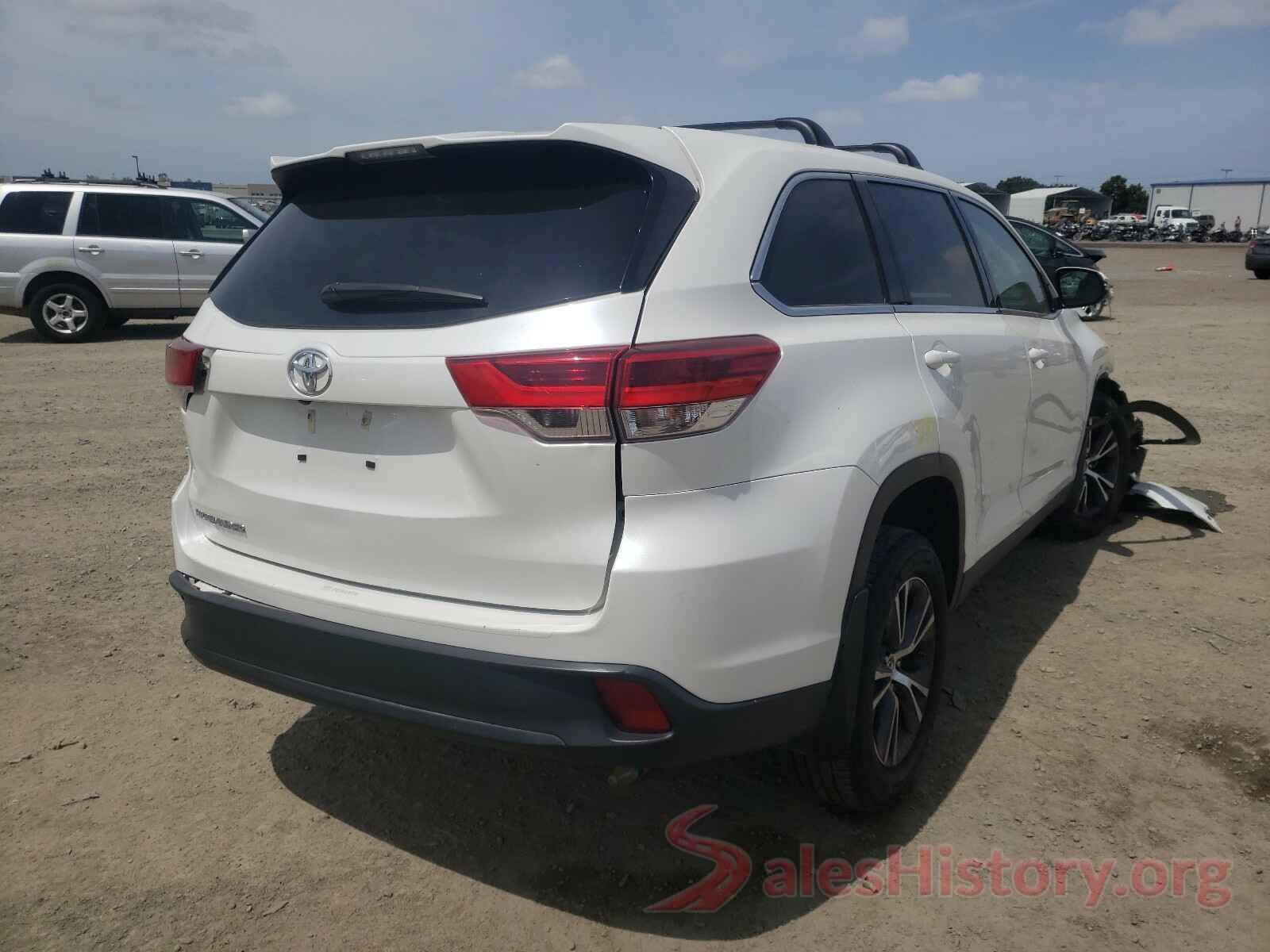 5TDZARFHXKS049521 2019 TOYOTA HIGHLANDER