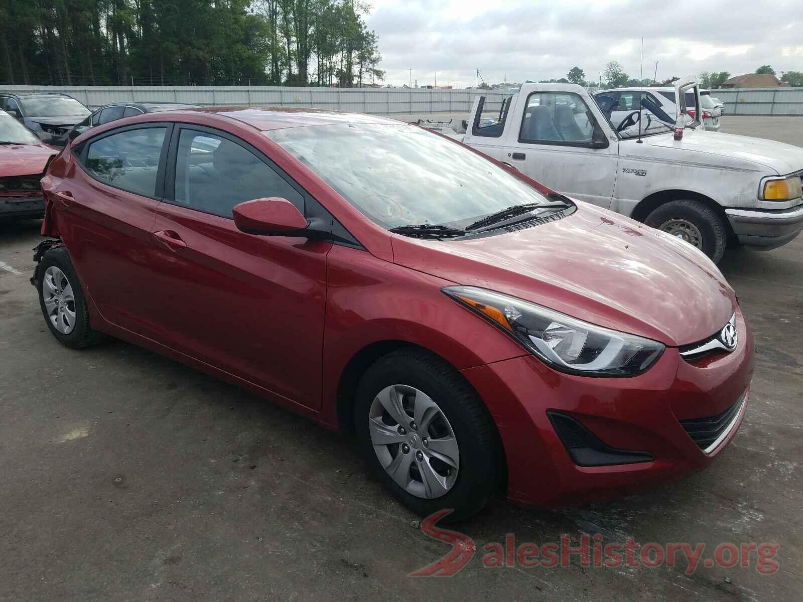 5NPDH4AE7GH765781 2016 HYUNDAI ELANTRA