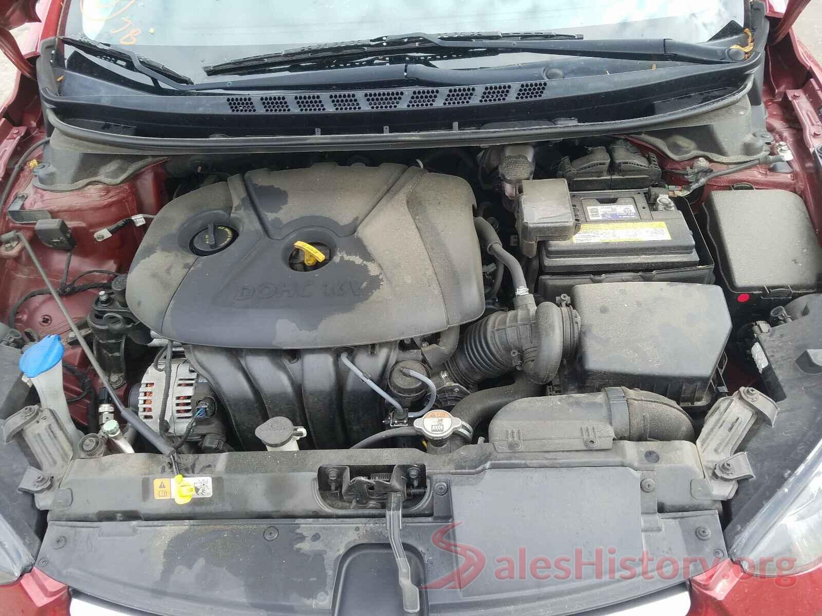 5NPDH4AE7GH765781 2016 HYUNDAI ELANTRA