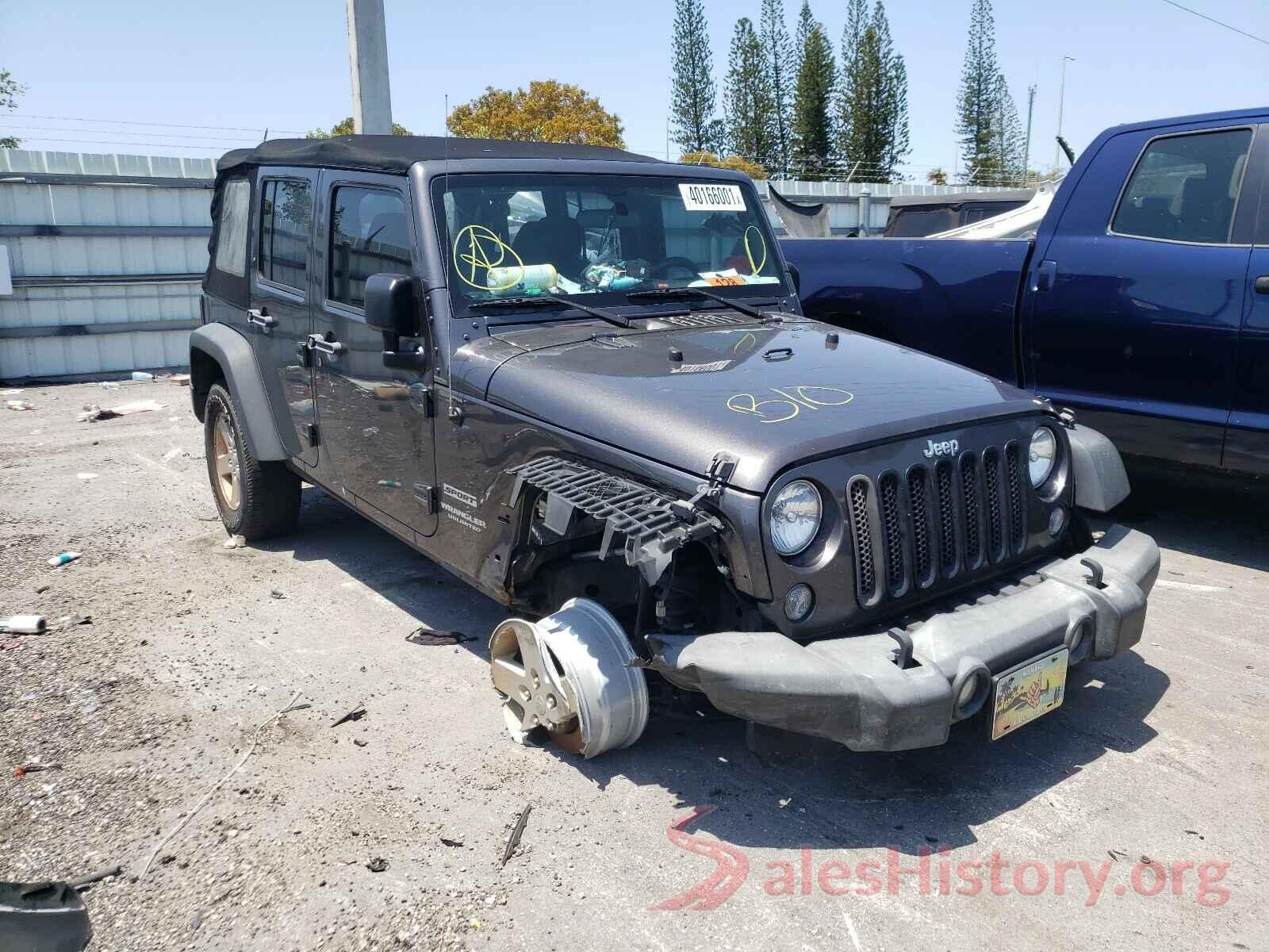 1C4BJWDGXGL196733 2016 JEEP WRANGLER