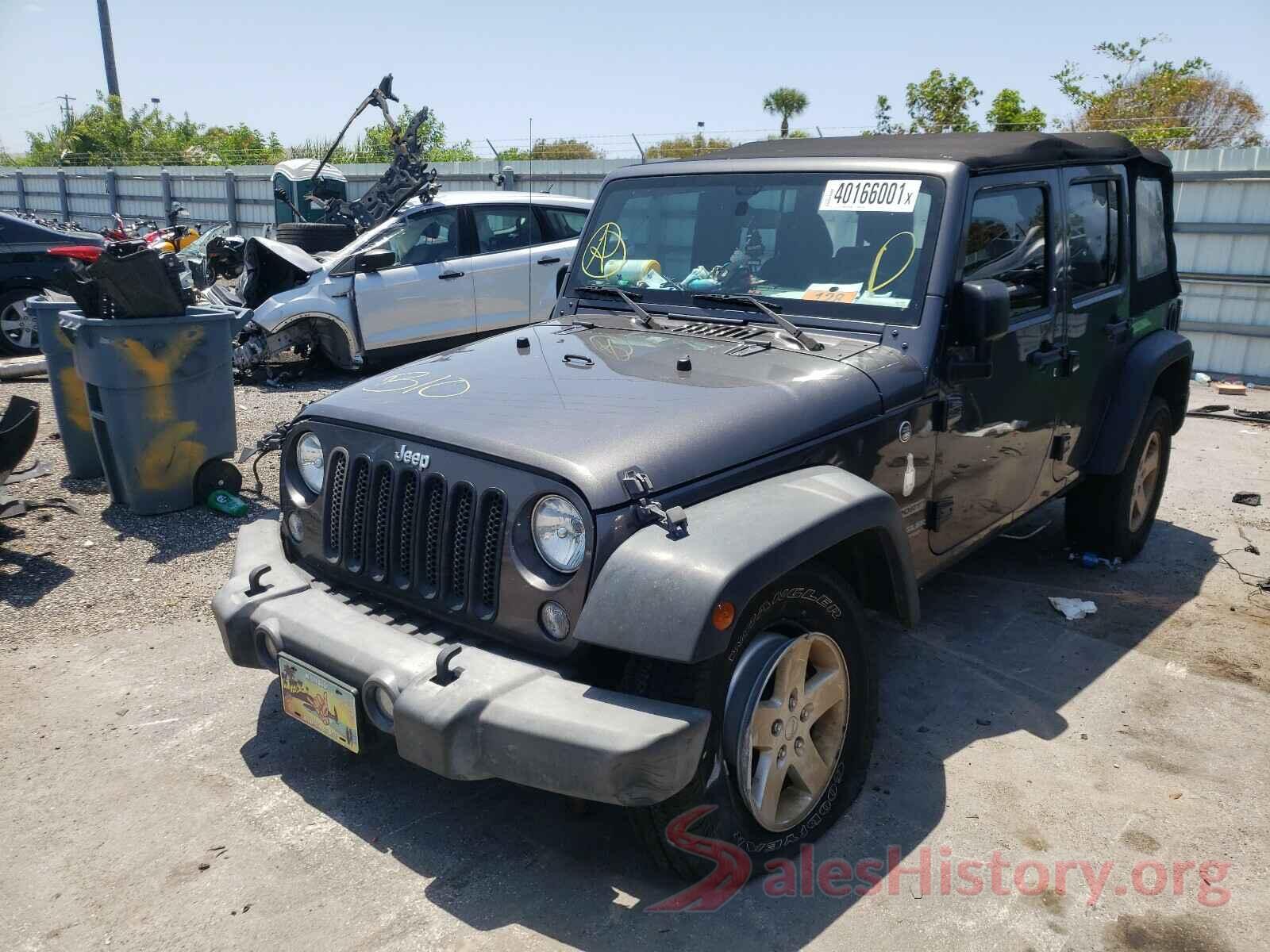 1C4BJWDGXGL196733 2016 JEEP WRANGLER