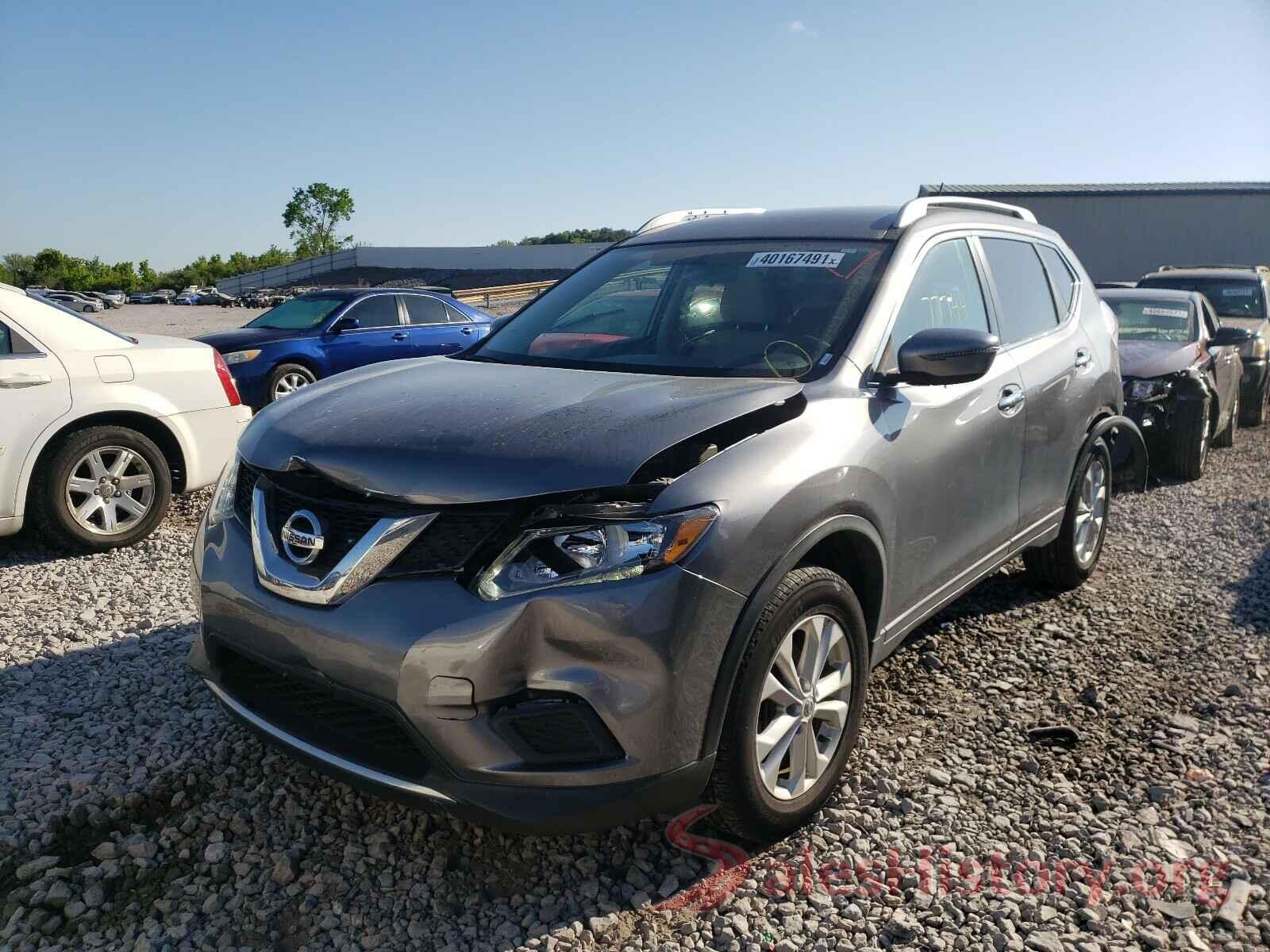 KNMAT2MV0GP736936 2016 NISSAN ROGUE