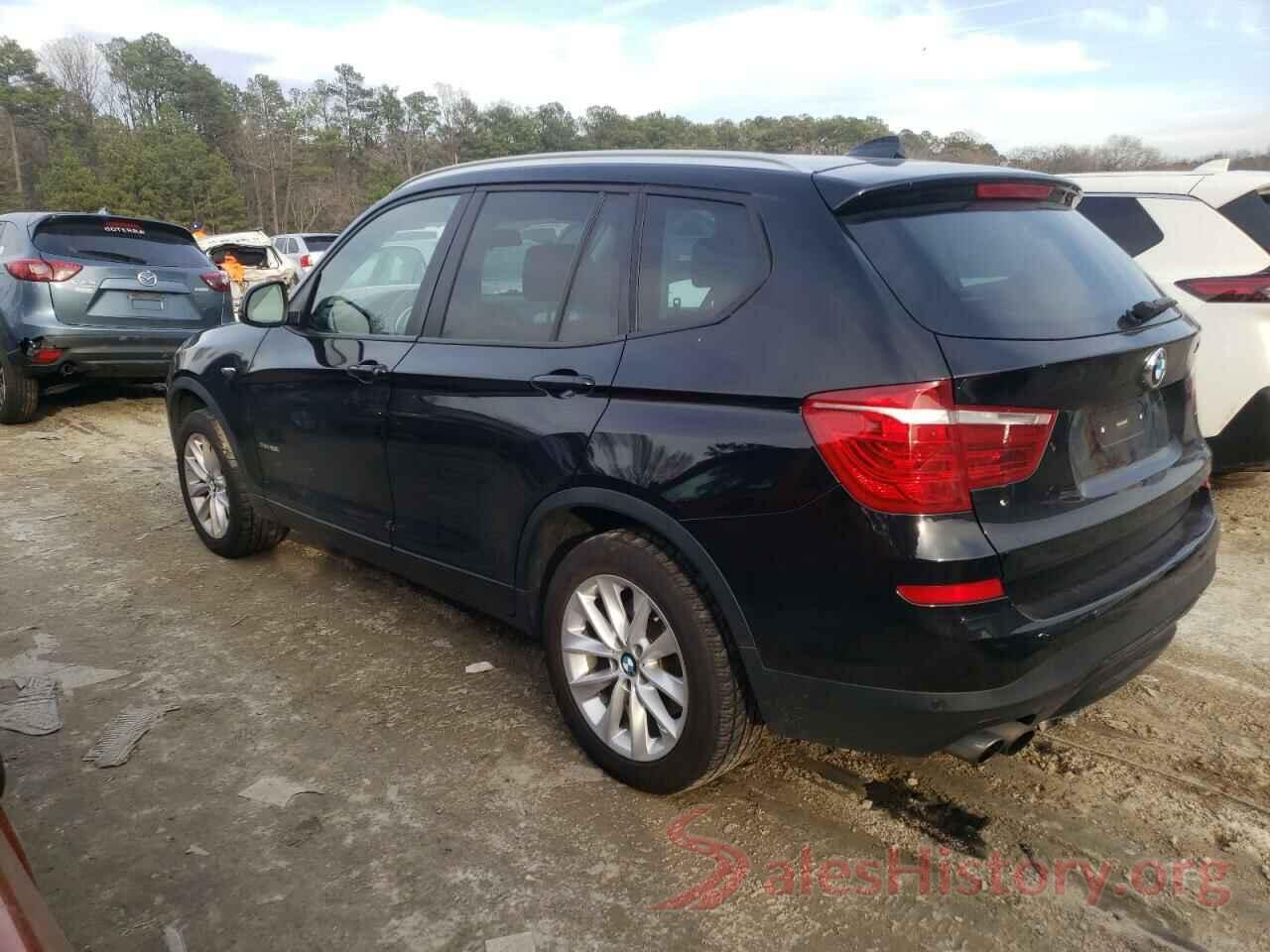 5UXWX9C59H0T10790 2017 BMW X3