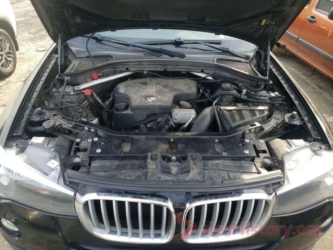 5UXWX9C59H0T10790 2017 BMW X3